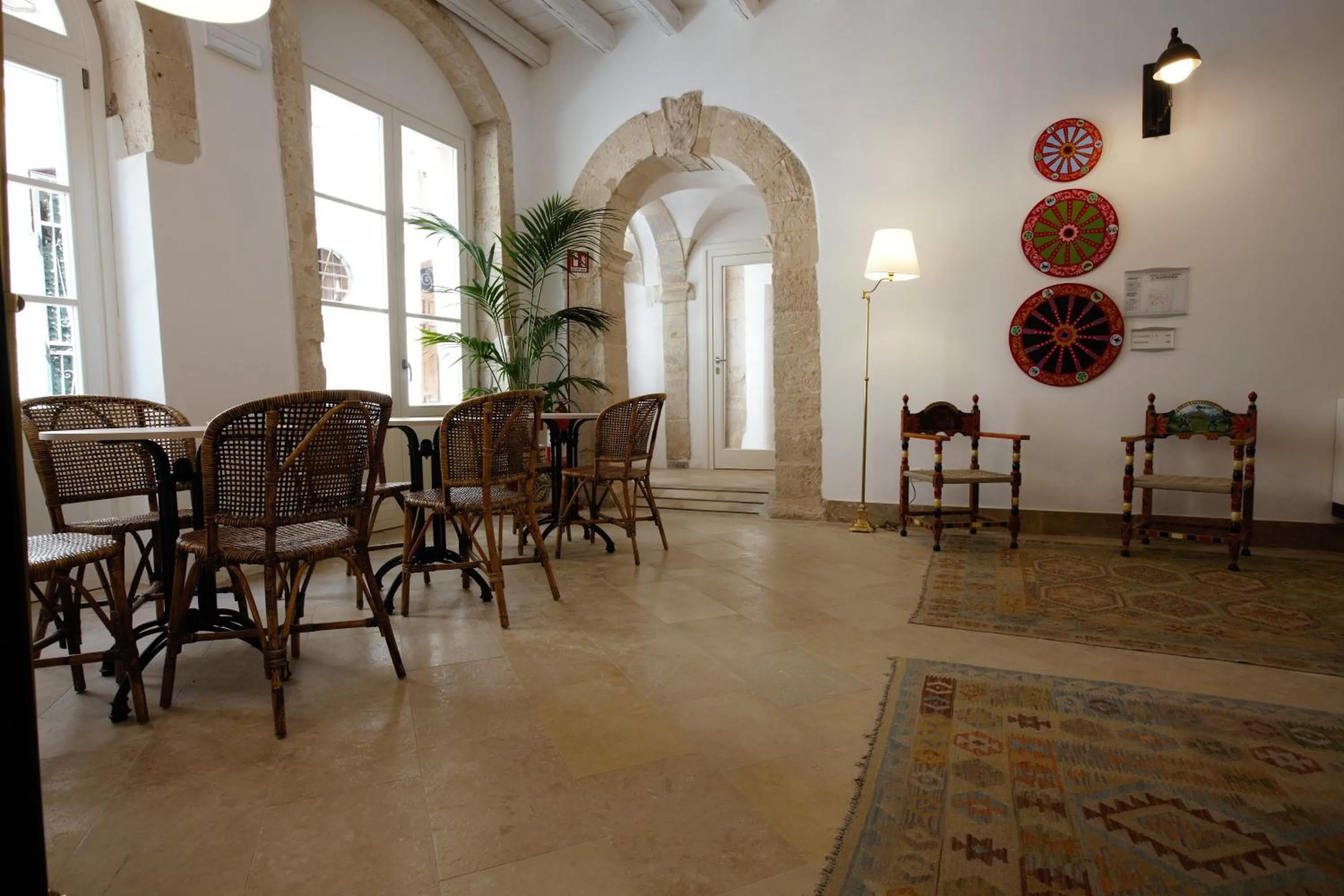 Lobby or reception in Lanterne Magiche Ortigia