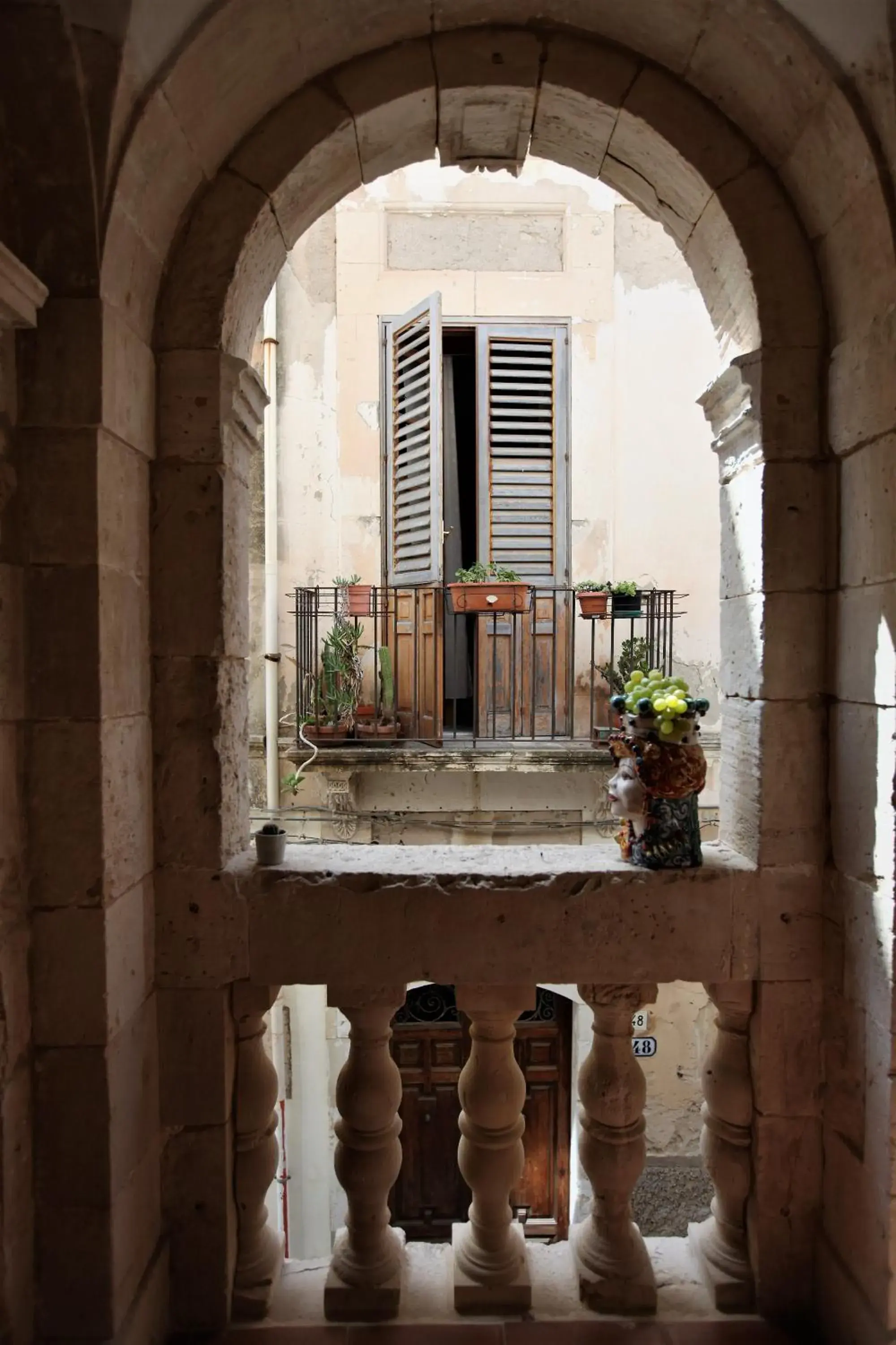 Landmark view in Lanterne Magiche Ortigia Landmark view in Lanterne Magiche Ortigia