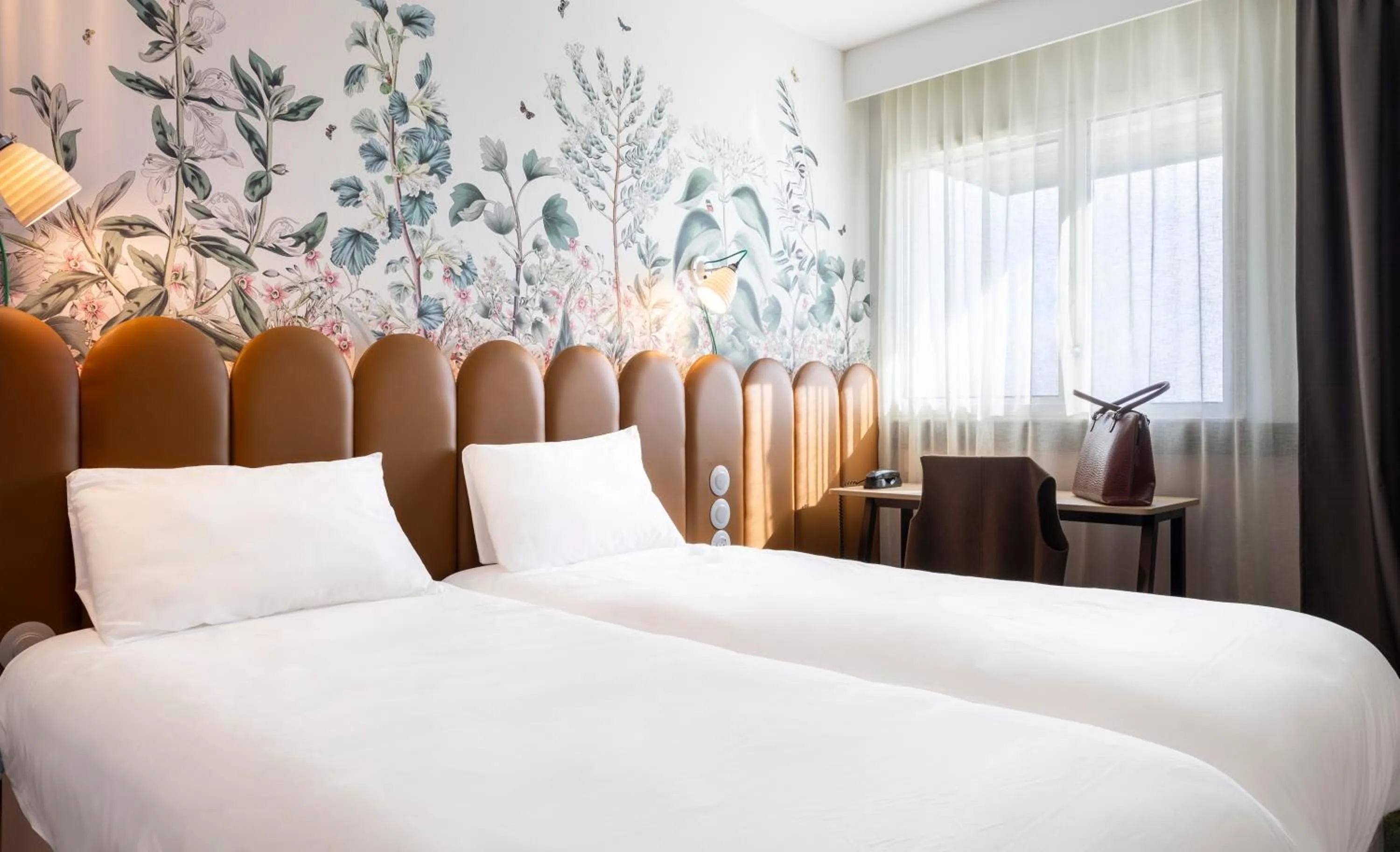 Bed in ibis Styles Pontivy centre Bretagne