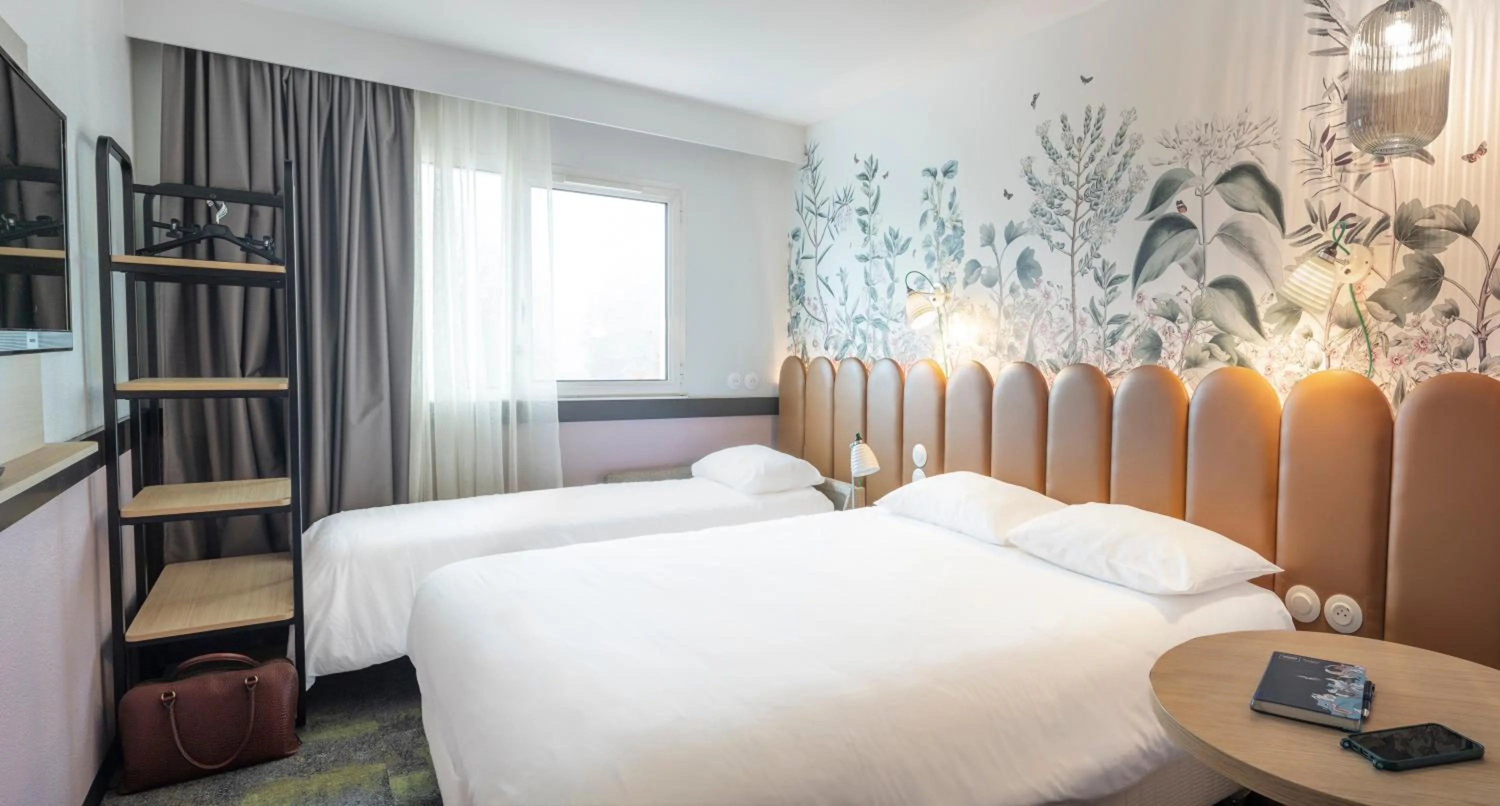 Bed in ibis Styles Pontivy centre Bretagne