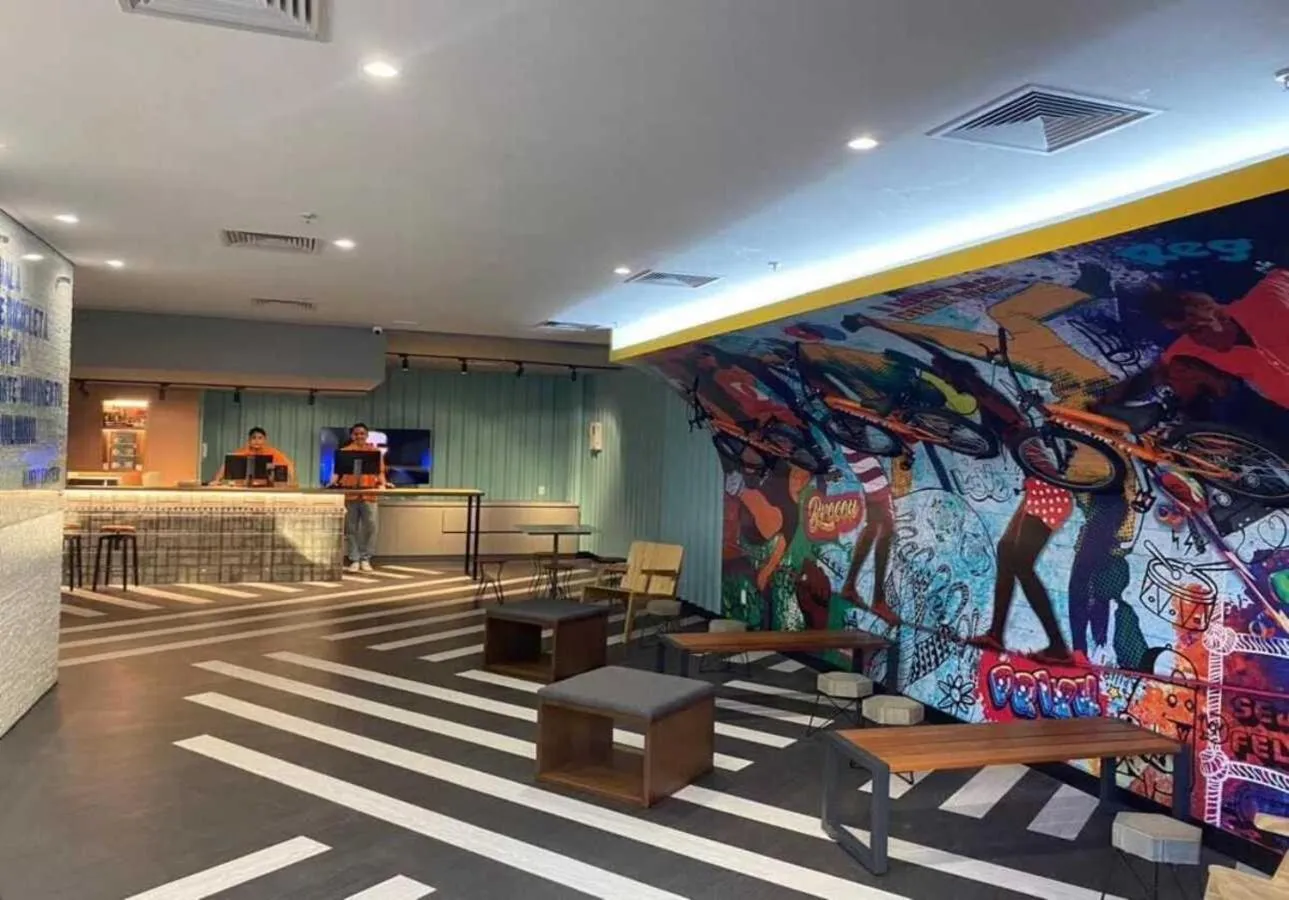 Lobby or reception in Ibis Budget Salvador
