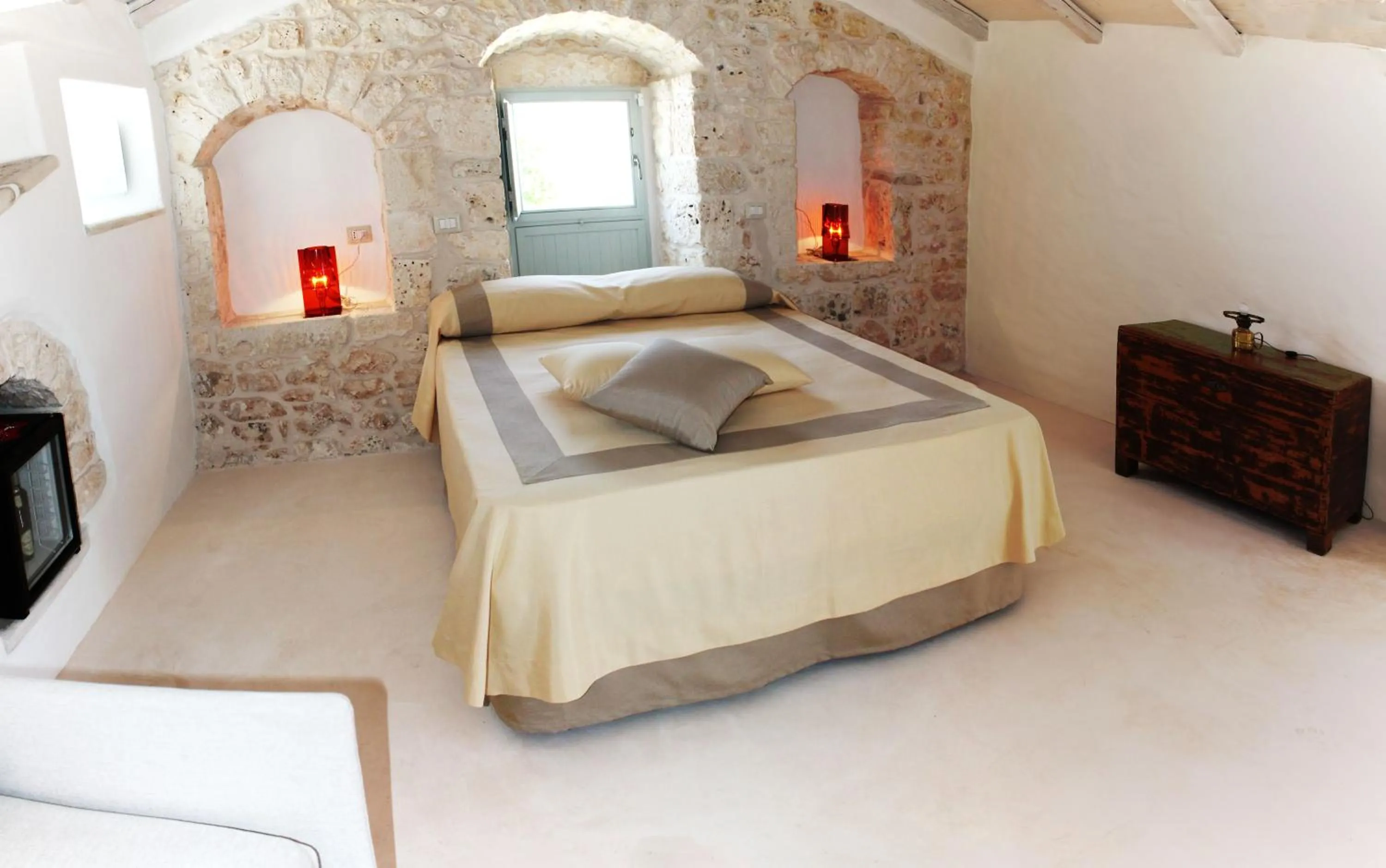 Bedroom, Bed in Palazzo Camarda B&B