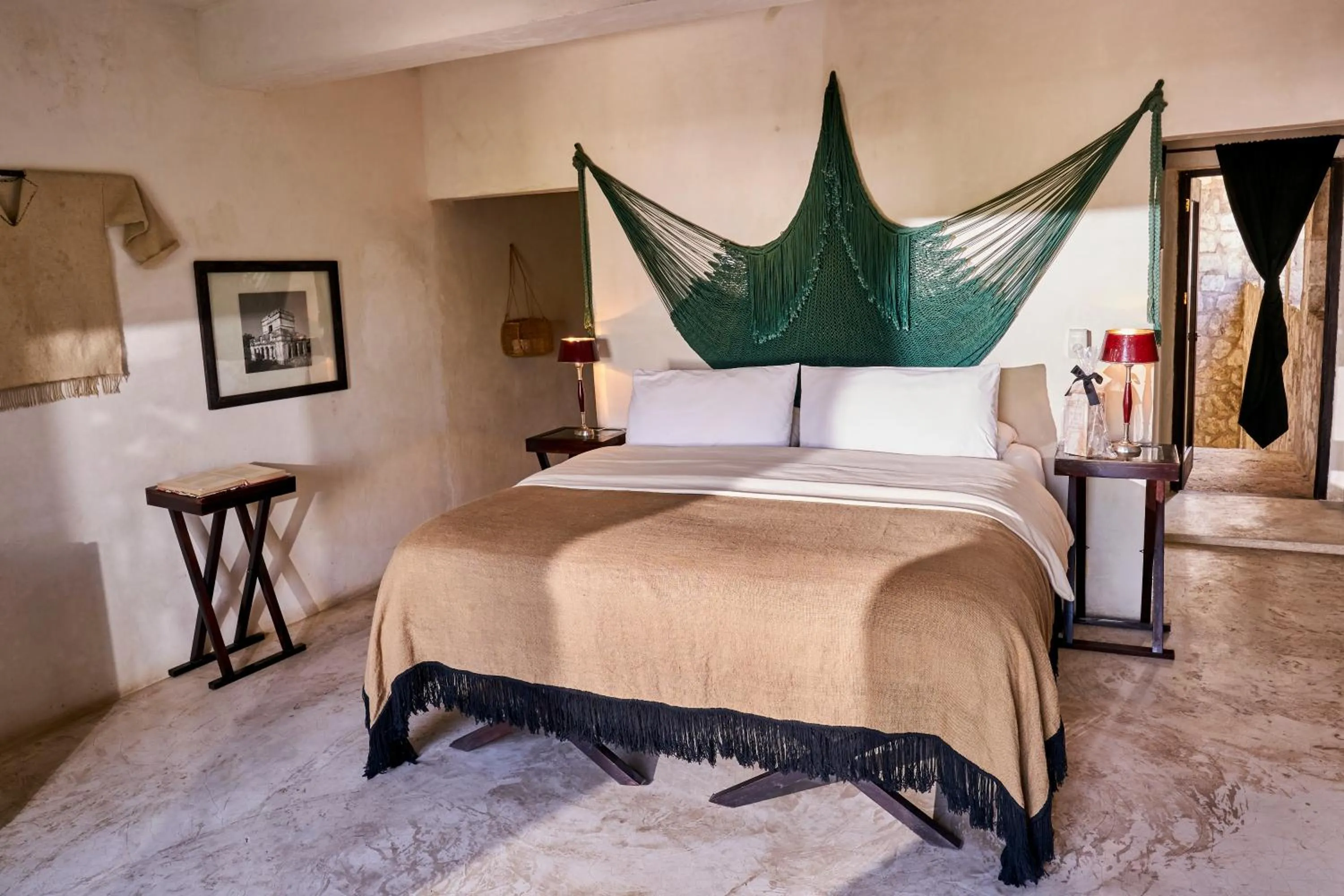 Bed in Coqui Coqui Papholchac Coba Residence & Spa