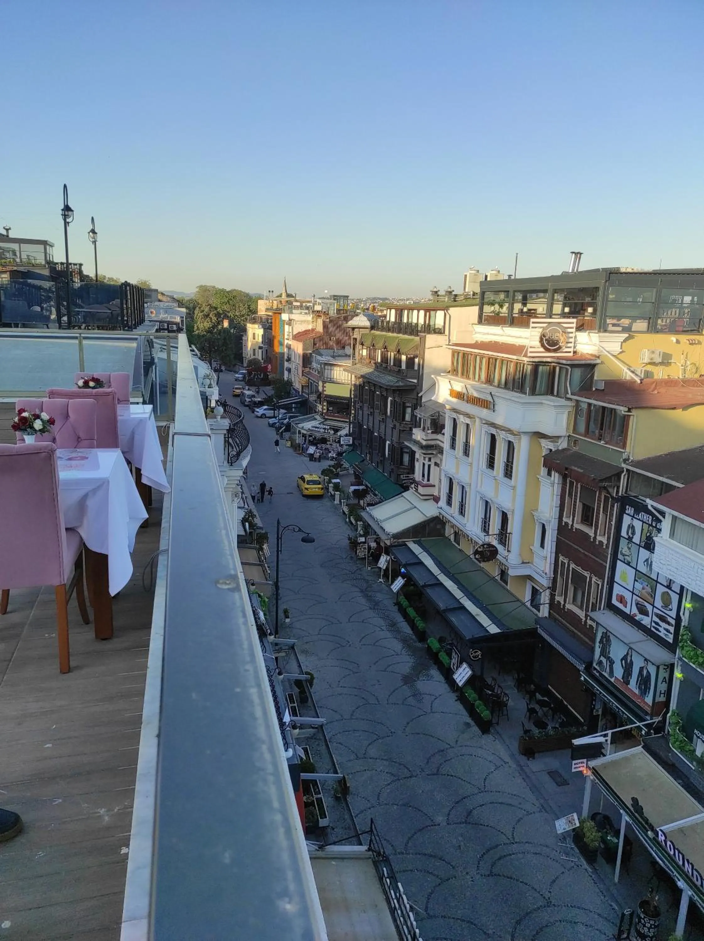 Off site in Magnaura House Hotel