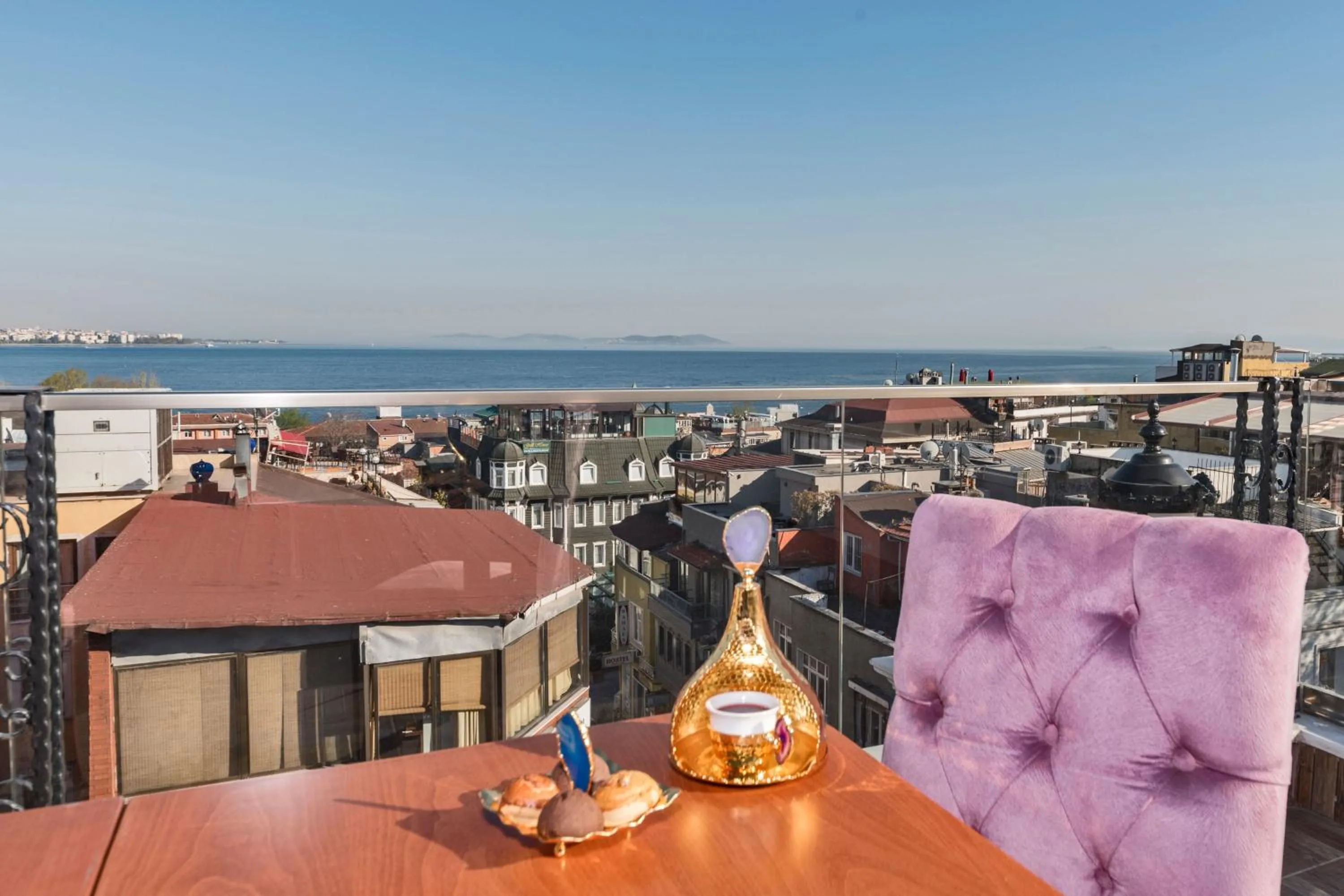 Sea view in Magnaura House Hotel