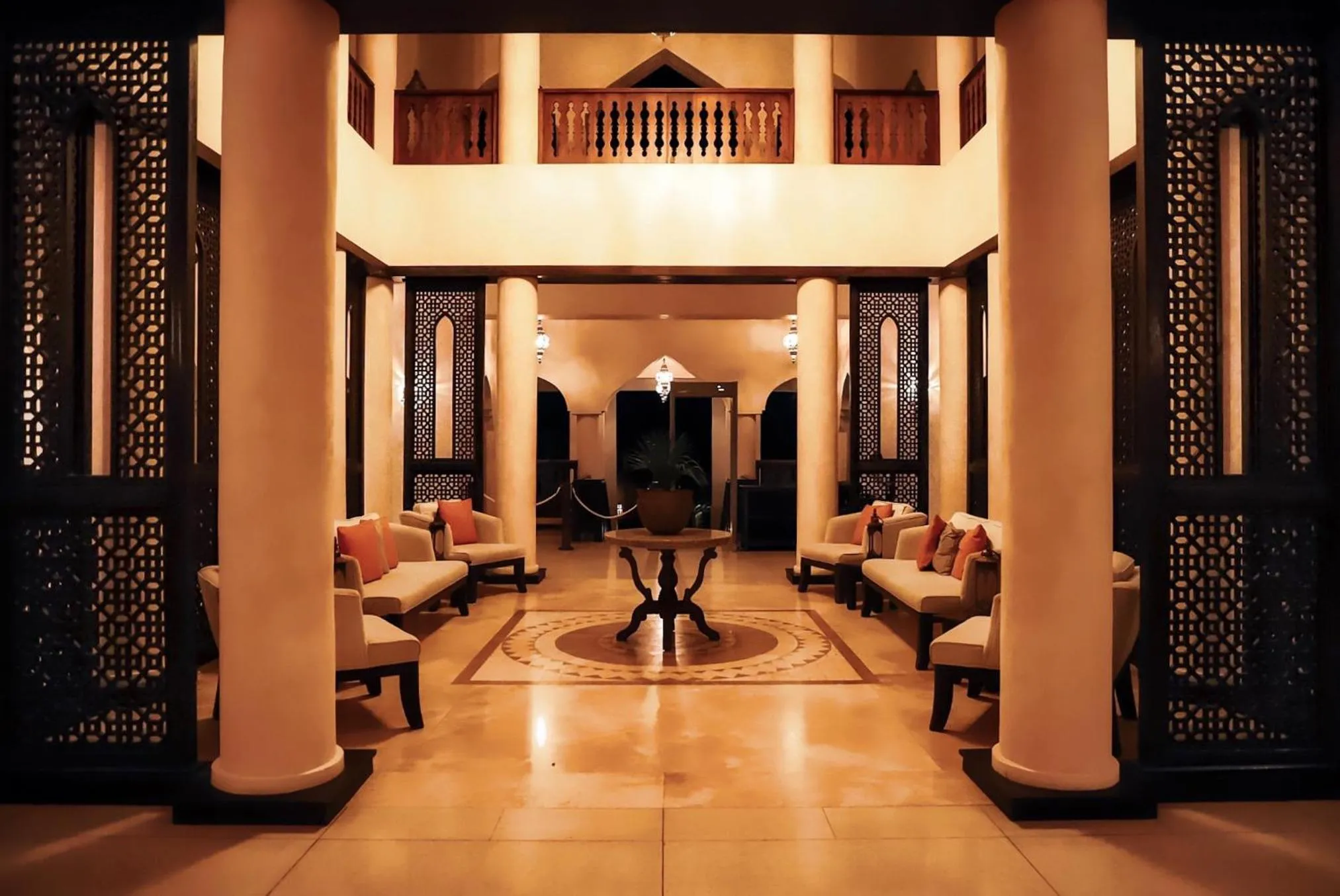 Seating area in Silver Palm Spa & Resort