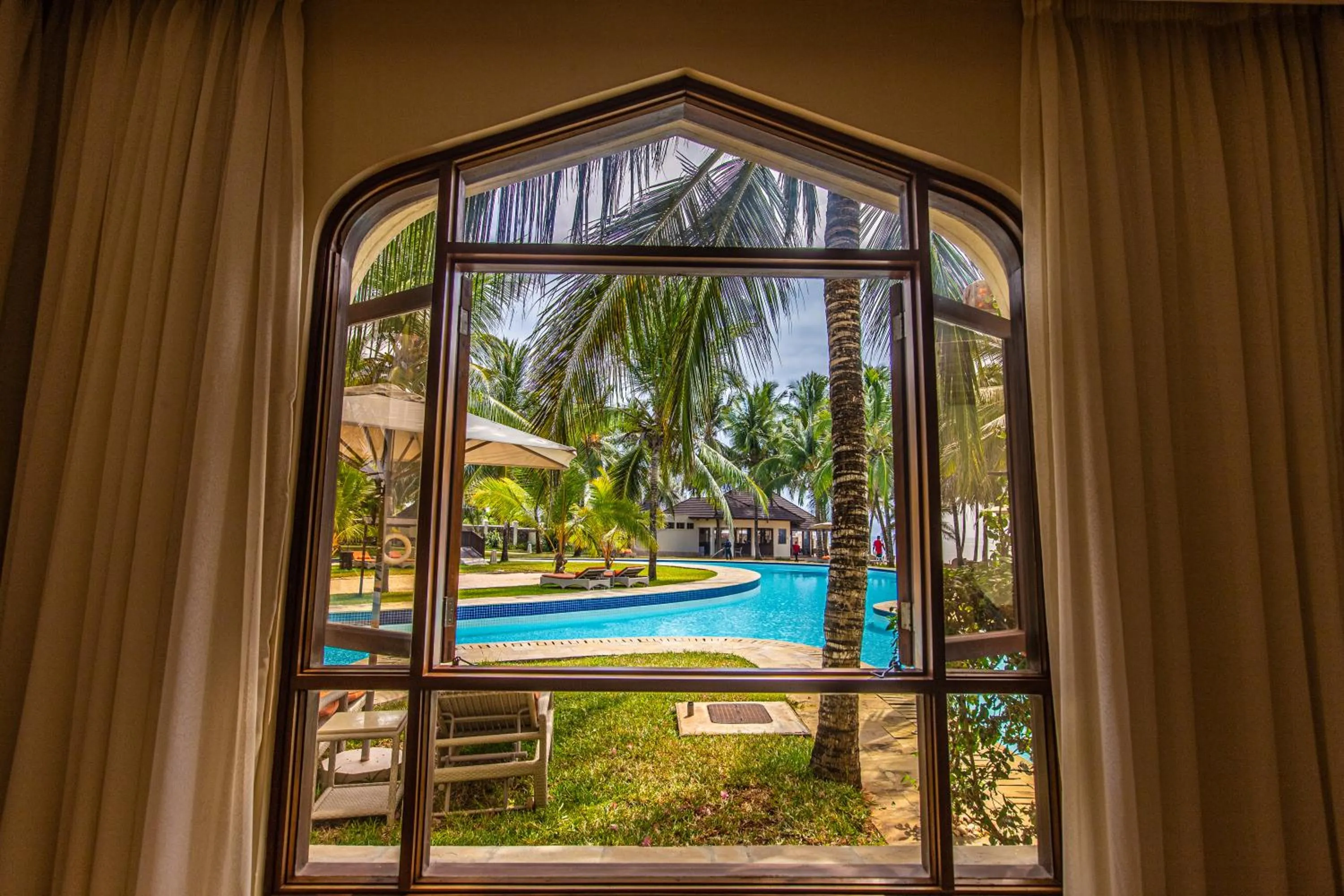 Garden view in Silver Palm Spa & Resort
