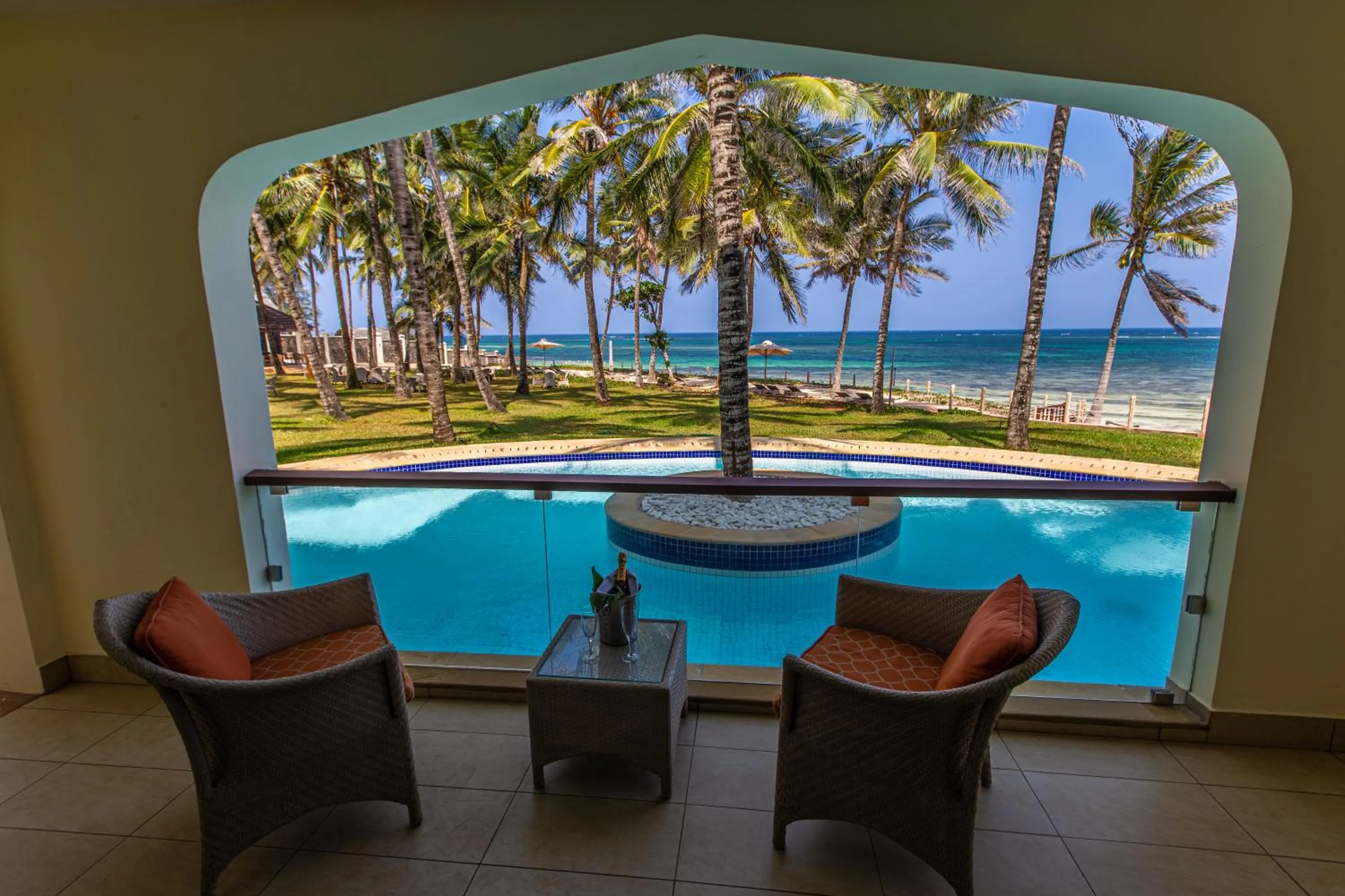 Patio in Silver Palm Spa & Resort