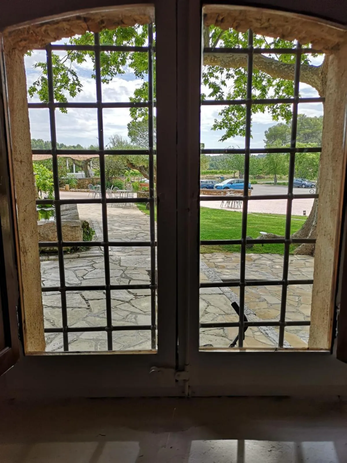 Garden view in Mas del Sord 1335