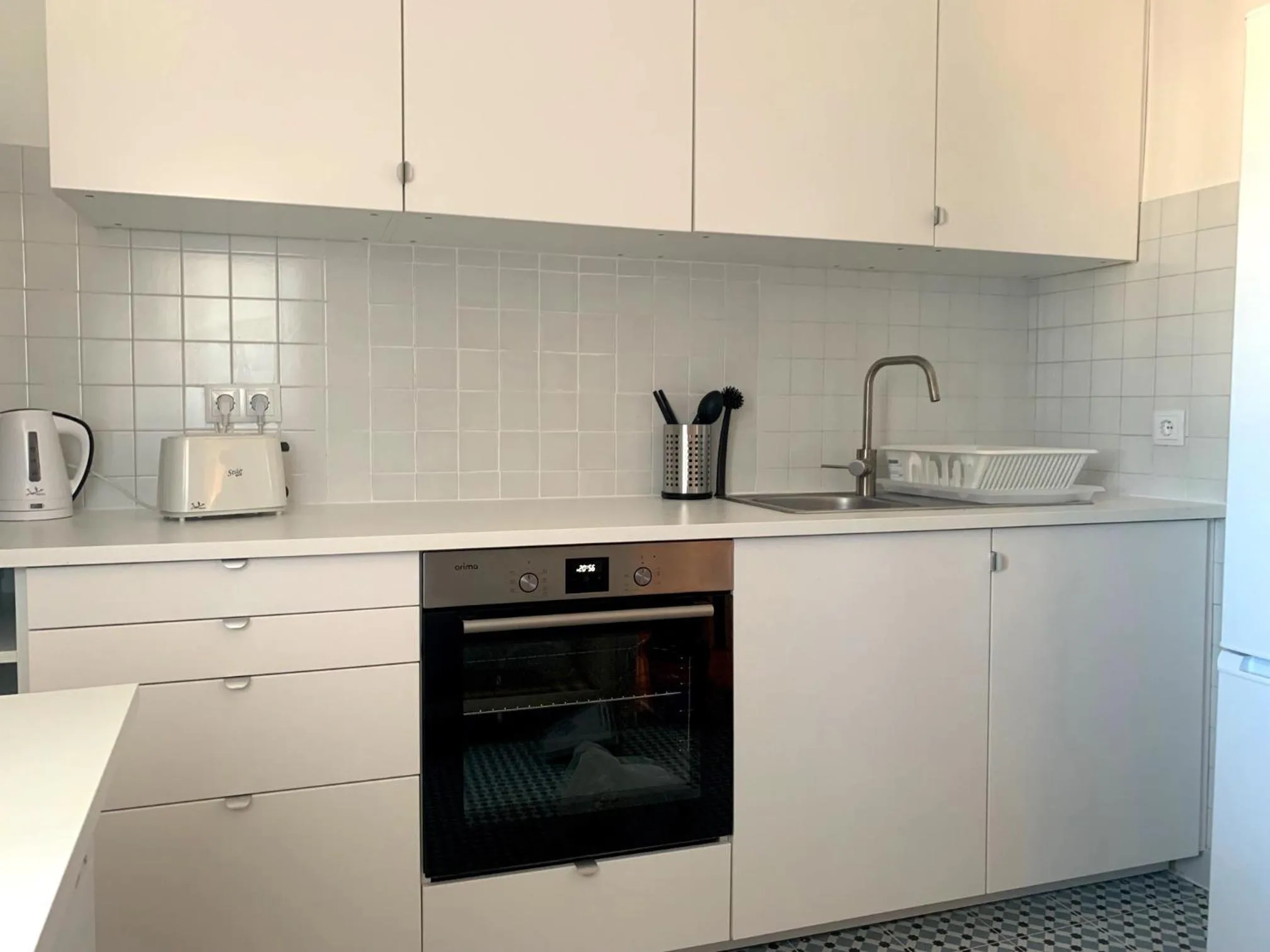 Kitchen or kitchenette in Apartments Center Castelo de São Jorge