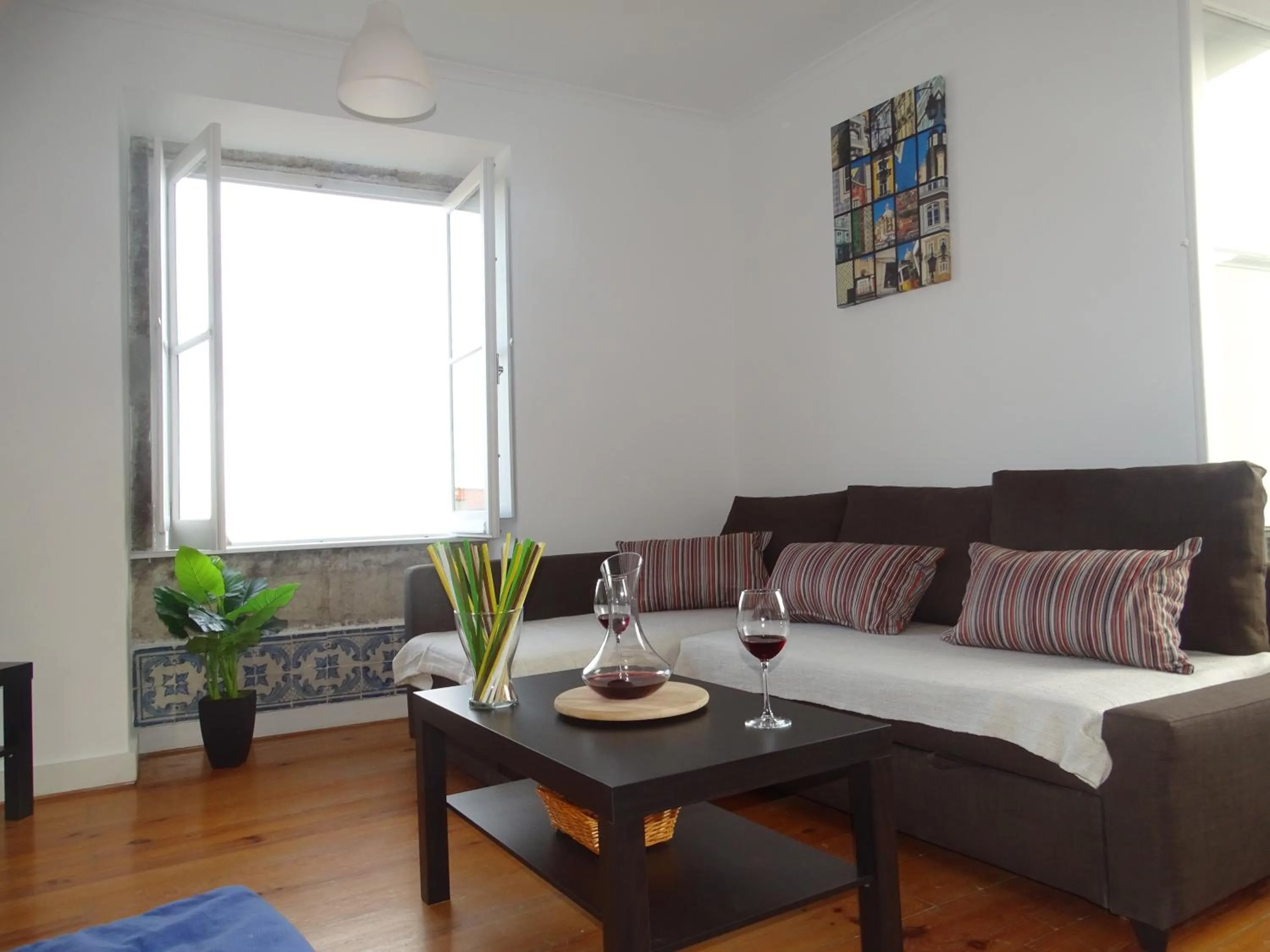 Living room in Apartments Center Castelo de São Jorge