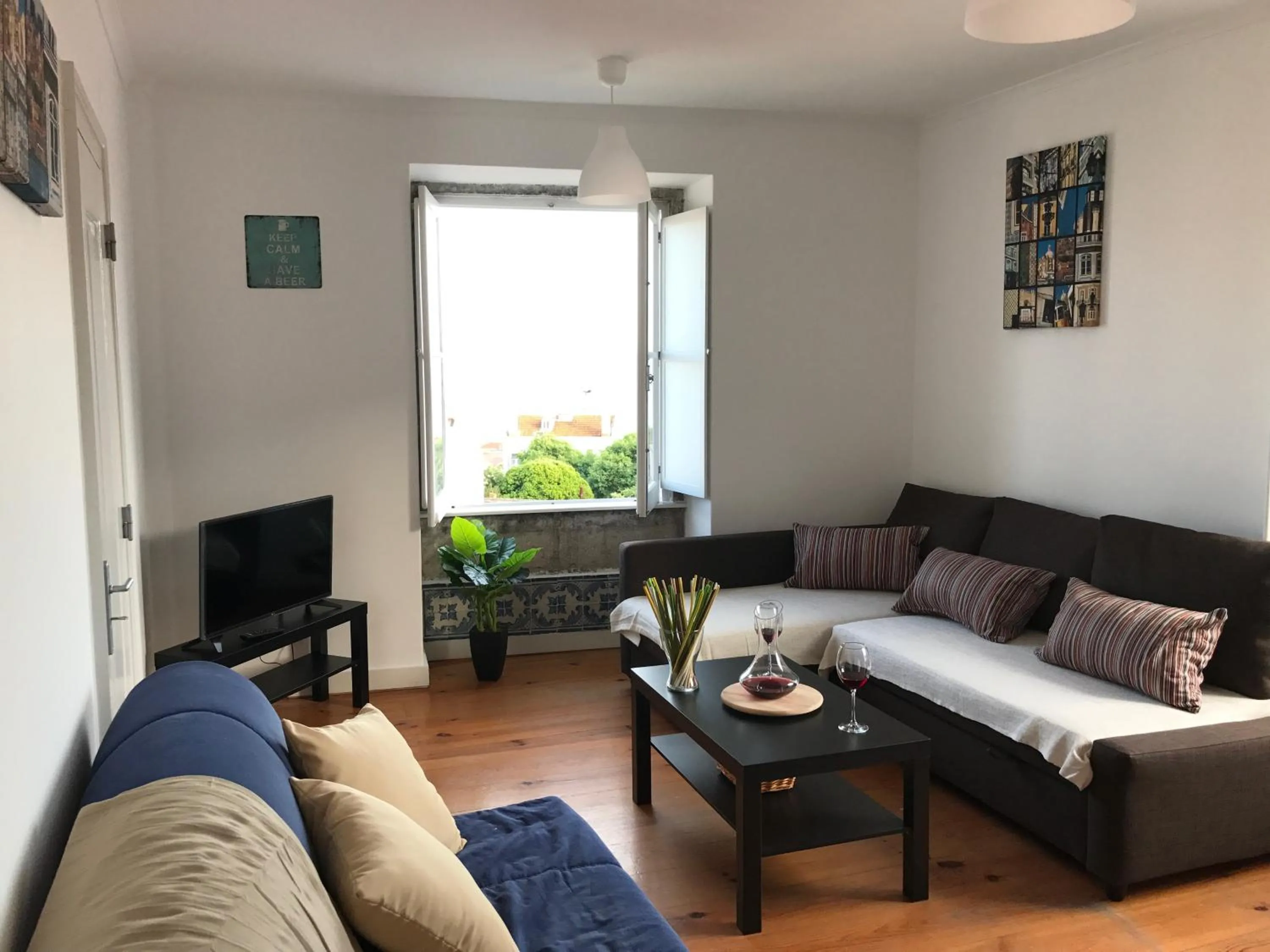 Living room in Apartments Center Castelo de São Jorge