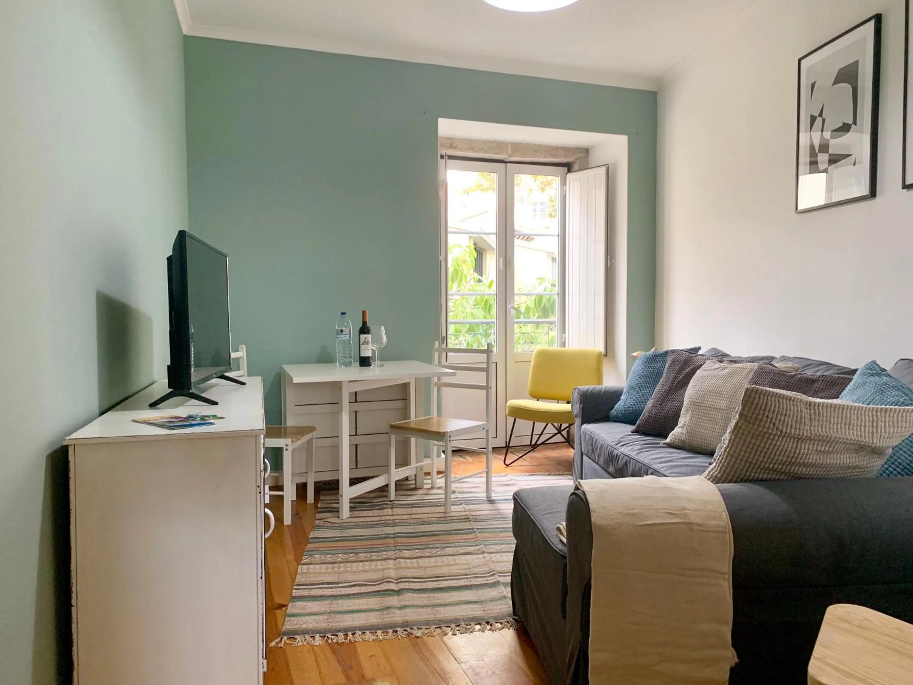 Living room in Apartments Center Castelo de São Jorge