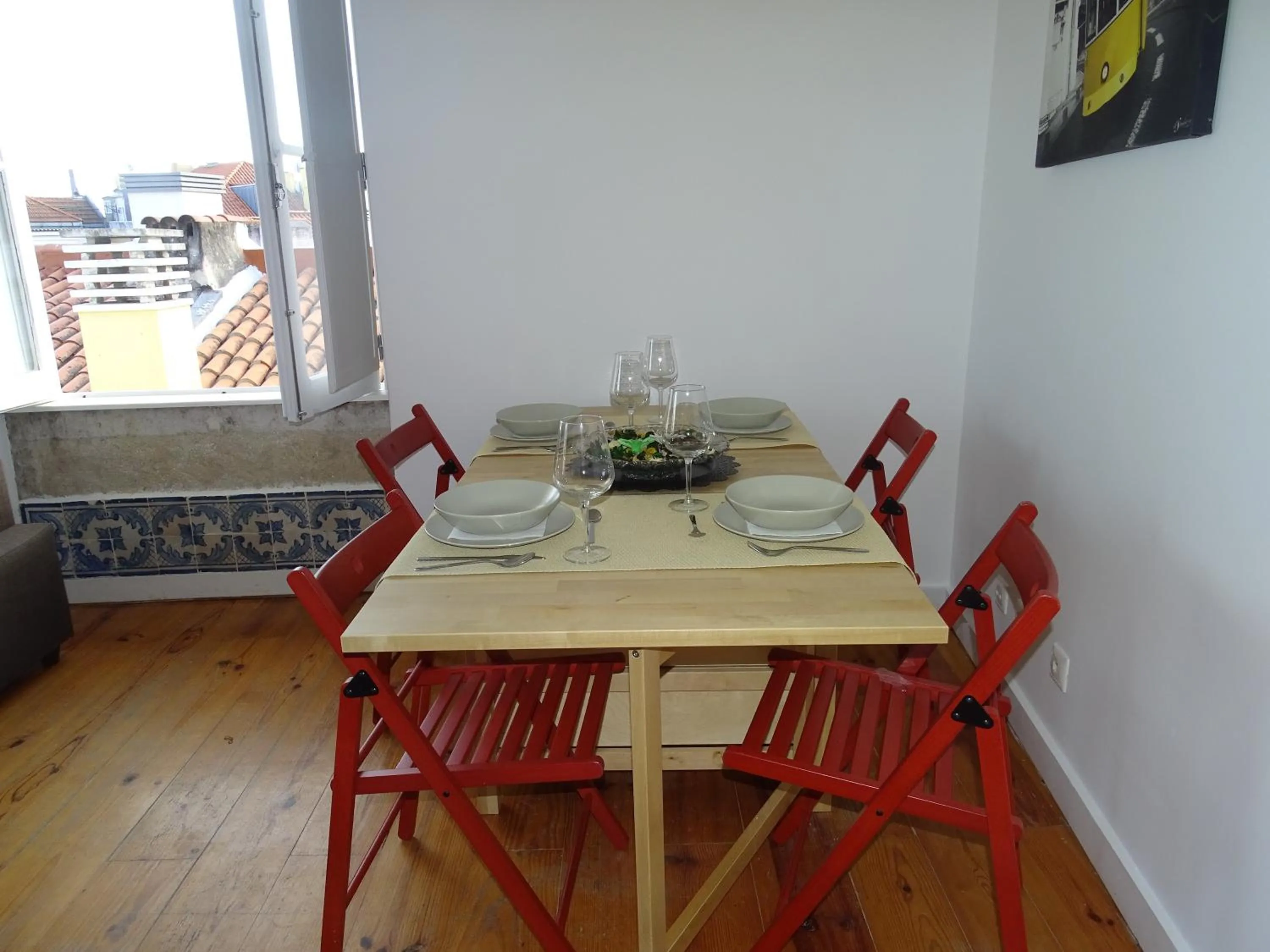 Dining area in Apartments Center Castelo de São Jorge