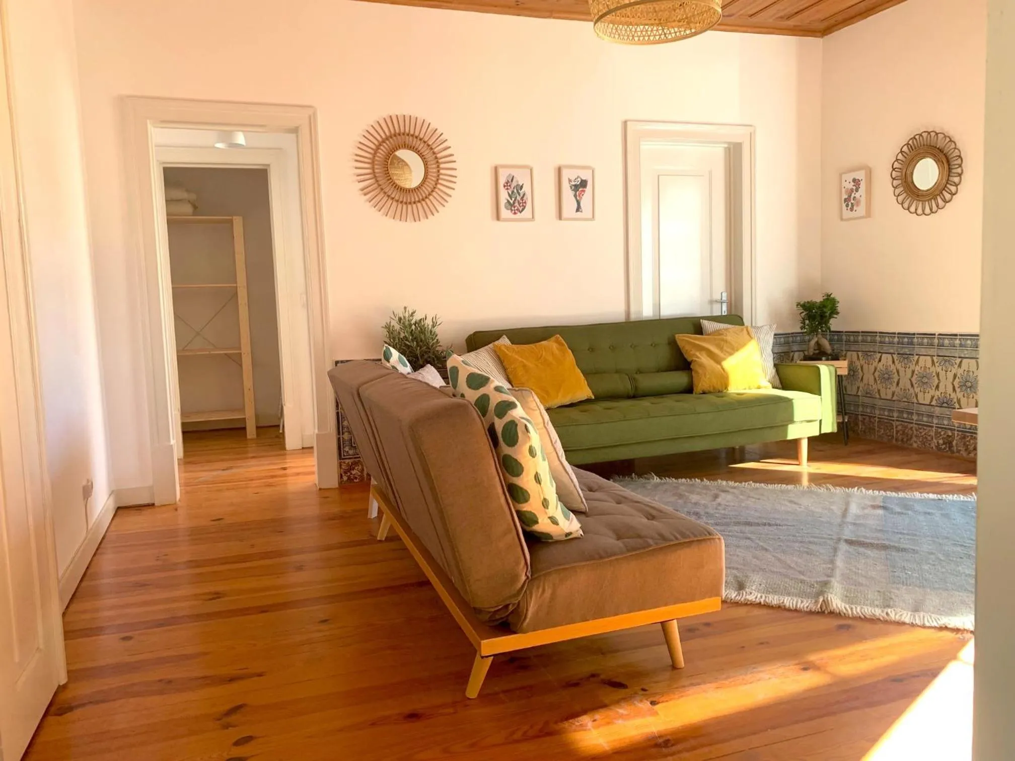 Living room in Apartments Center Castelo de São Jorge