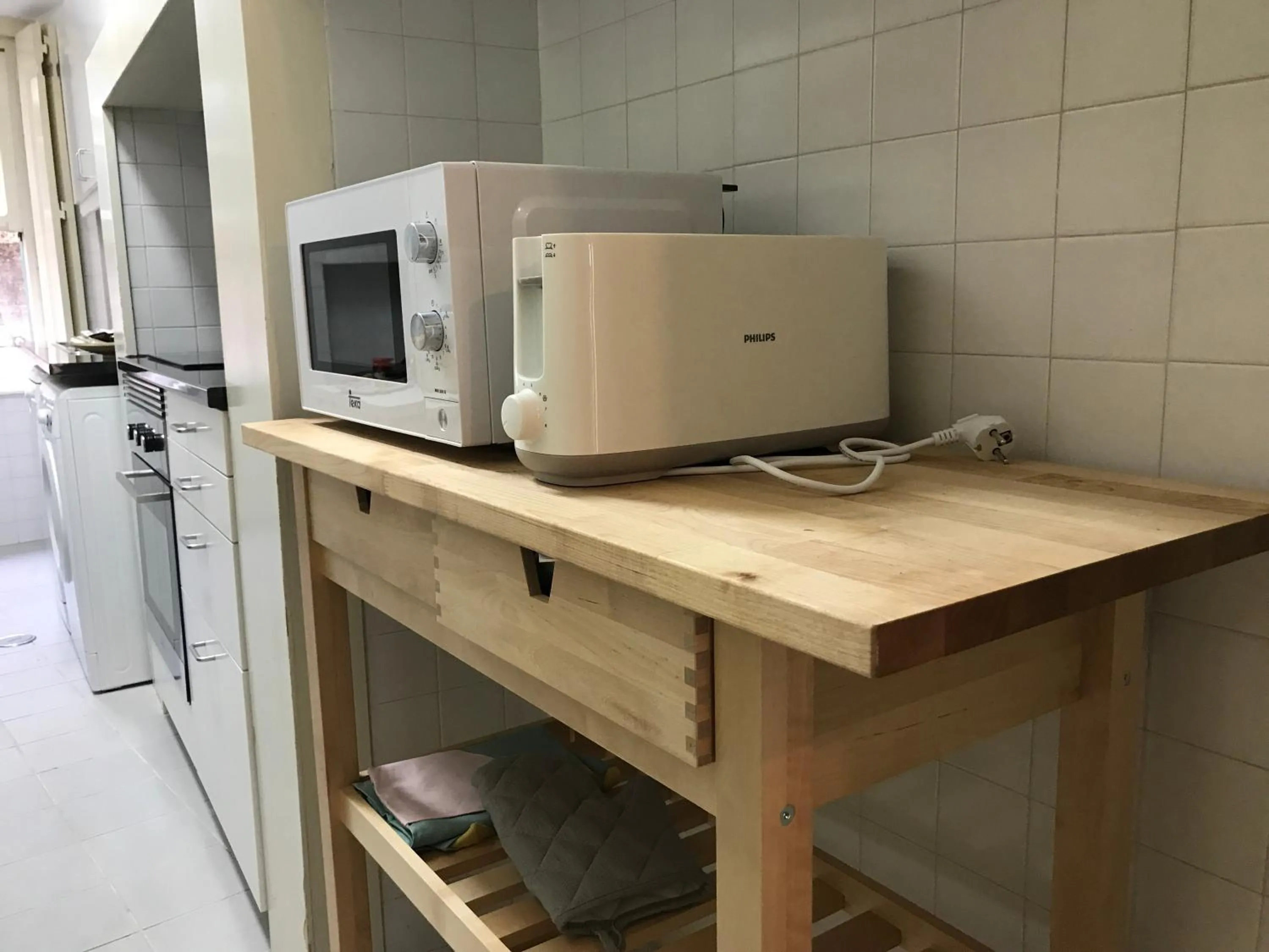 Kitchen or kitchenette in Apartments Center Castelo de São Jorge