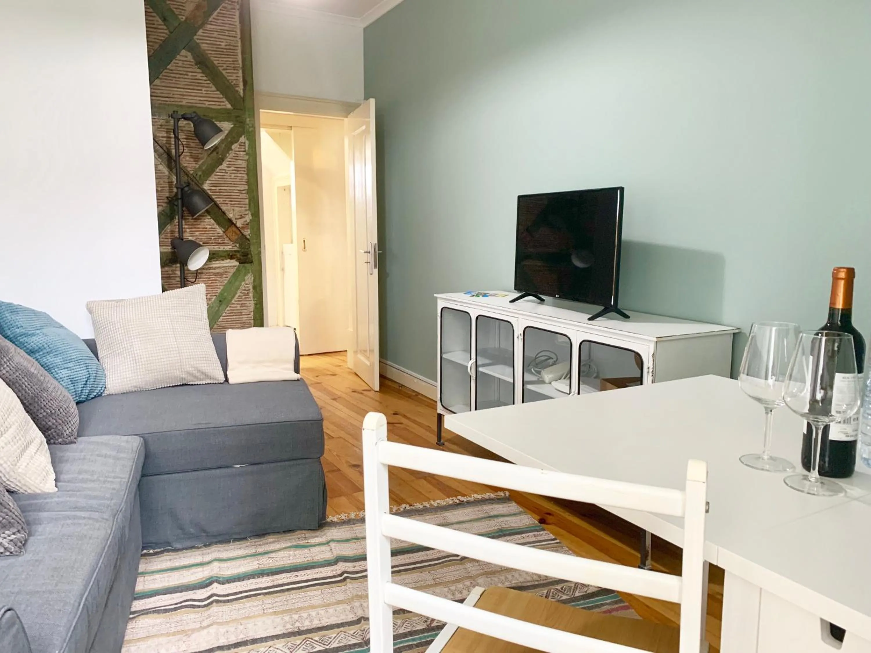 Living room in Apartments Center Castelo de São Jorge