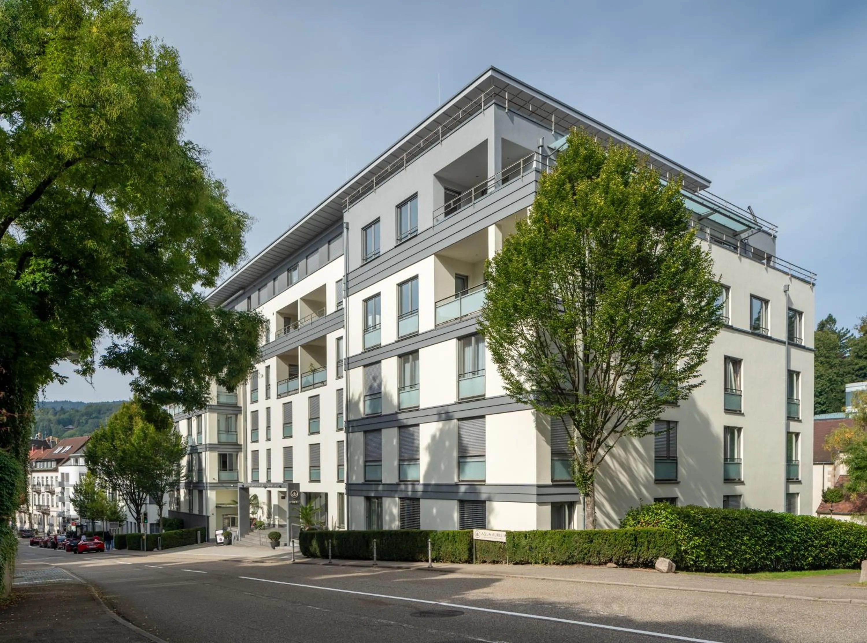 Property building in Aqua Aurelia Suitenhotel an den Thermen