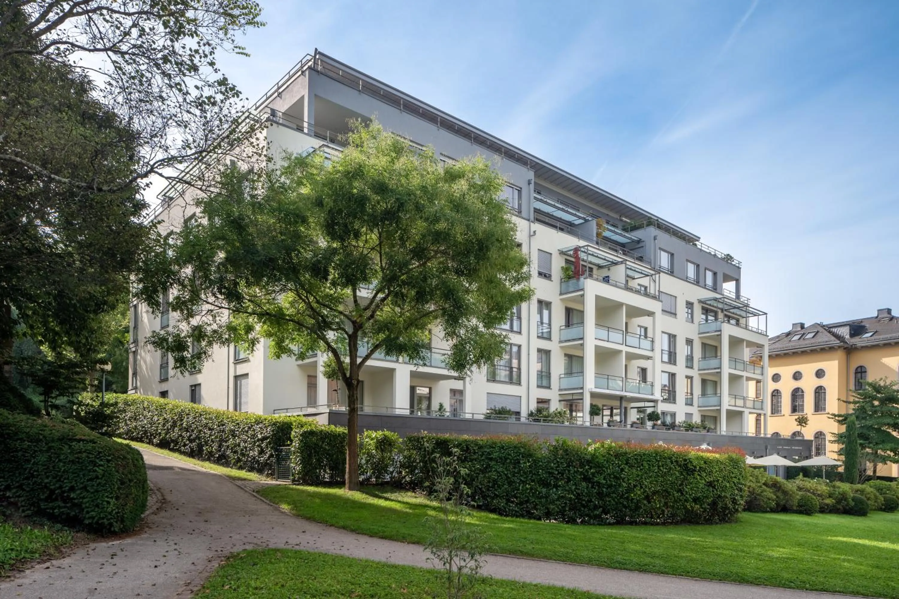 Property building in Aqua Aurelia Suitenhotel an den Thermen