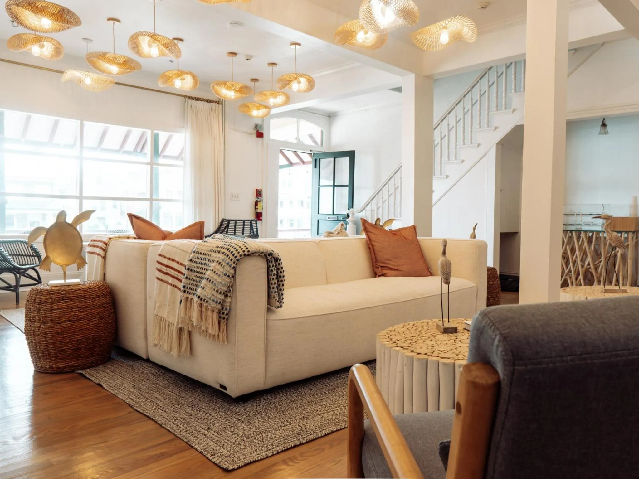 Living room in Beachliner Hotel