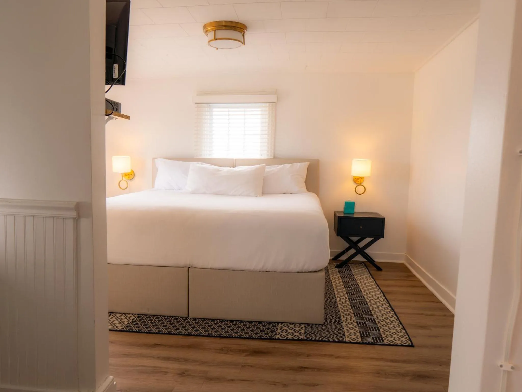 Bed in Beachliner Hotel