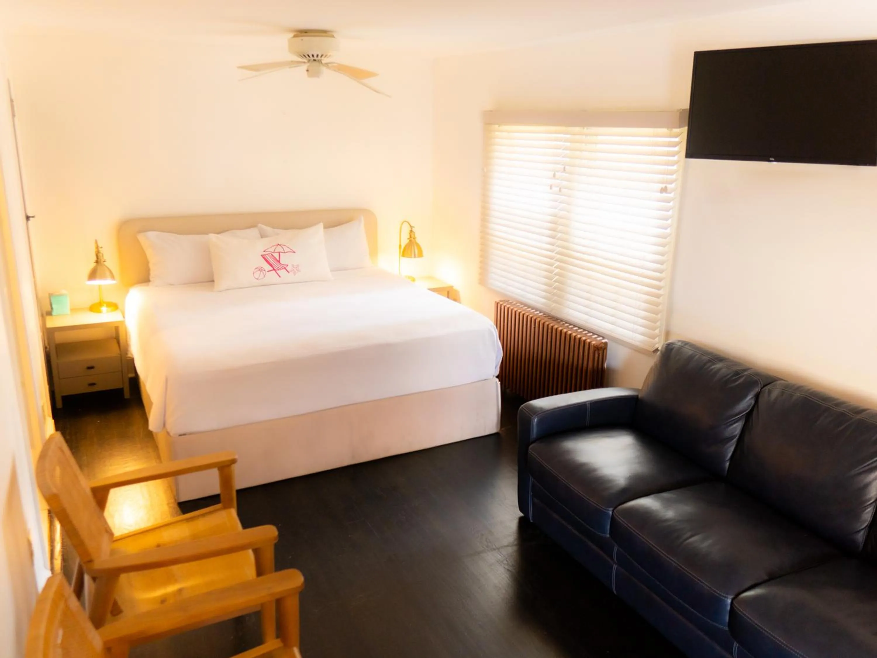 Bed in Beachliner Hotel