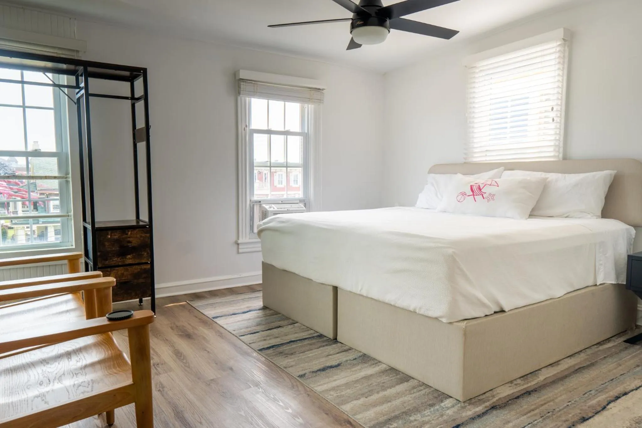 Bed in Beachliner Hotel