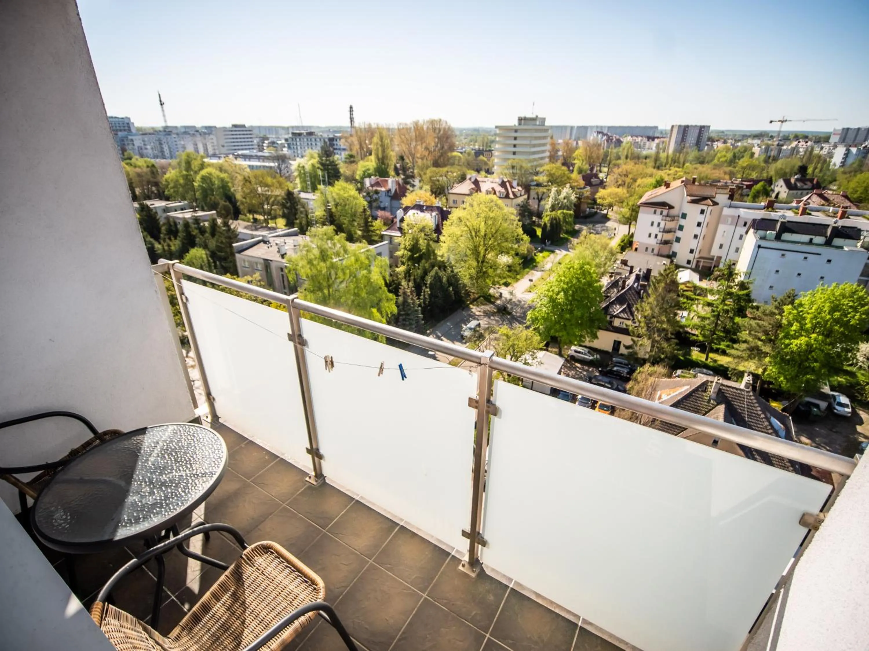 Balcony/Terrace in Sanatorium Perla Baltyku
