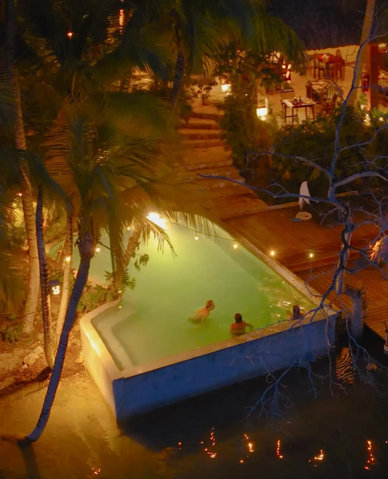 Swimming pool in Hotel Gringo Perdido