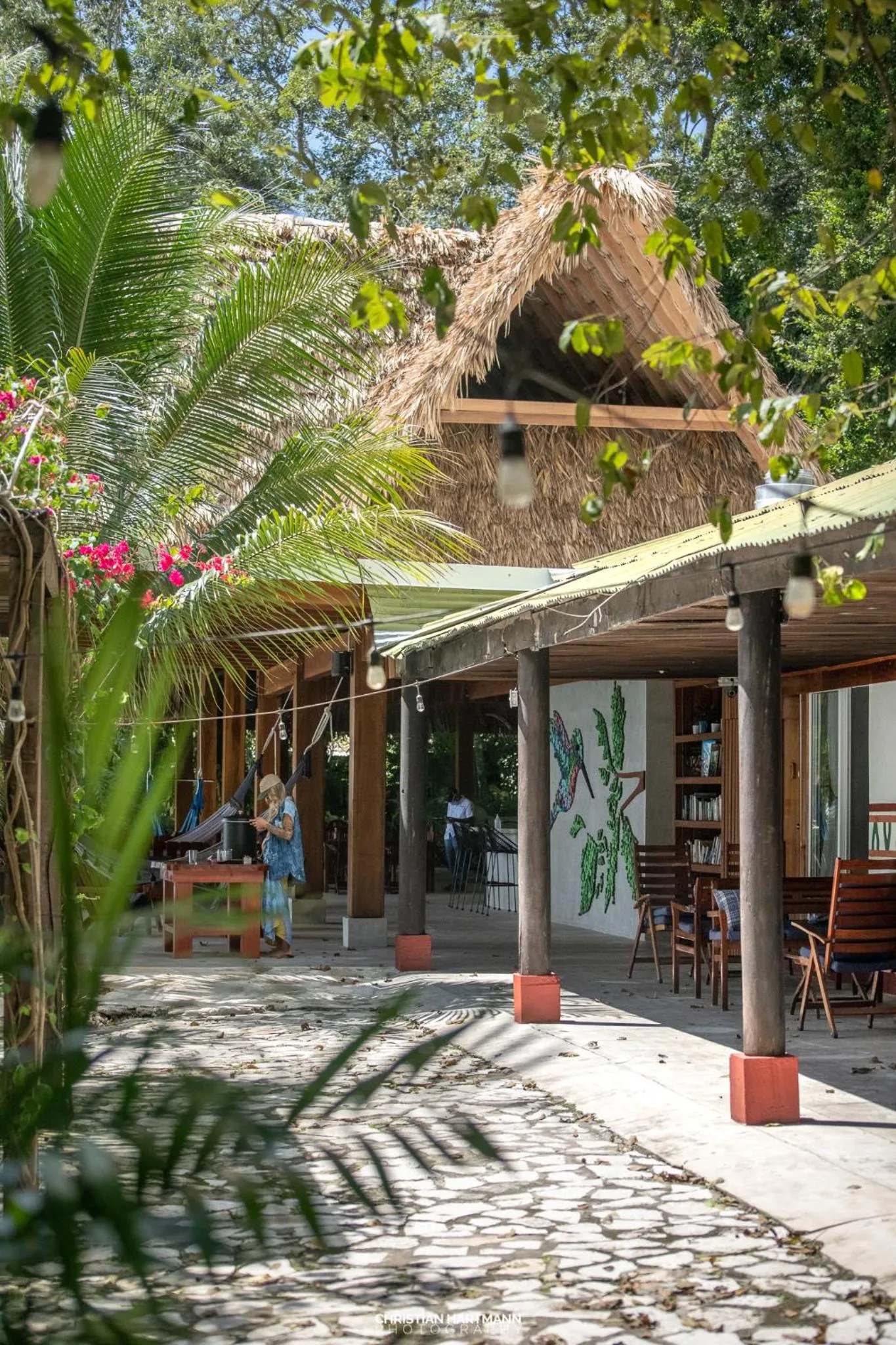 Patio in Hotel Gringo Perdido