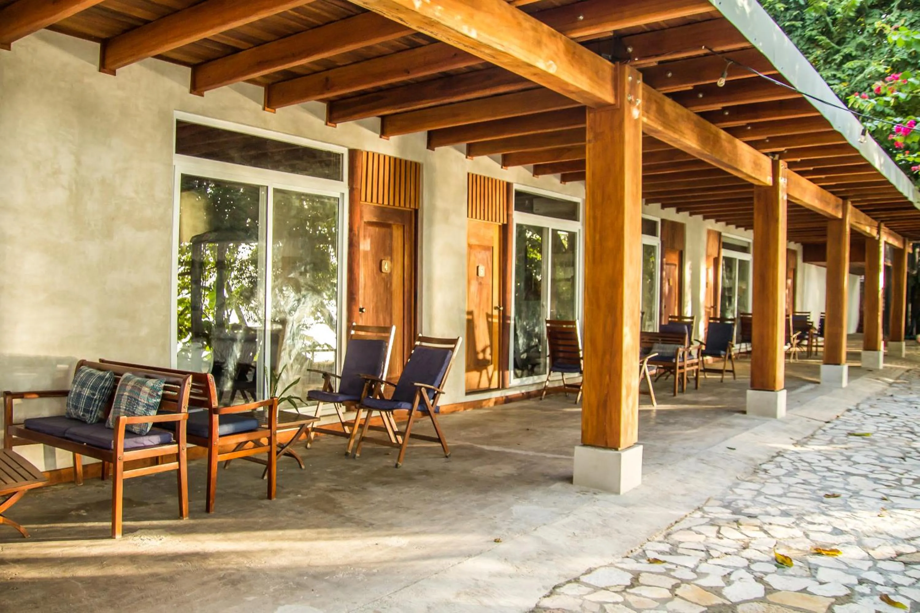 Patio in Hotel Gringo Perdido