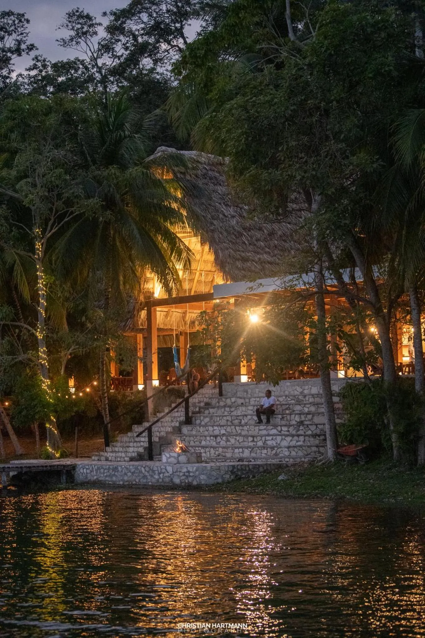 Lake view in Hotel Gringo Perdido