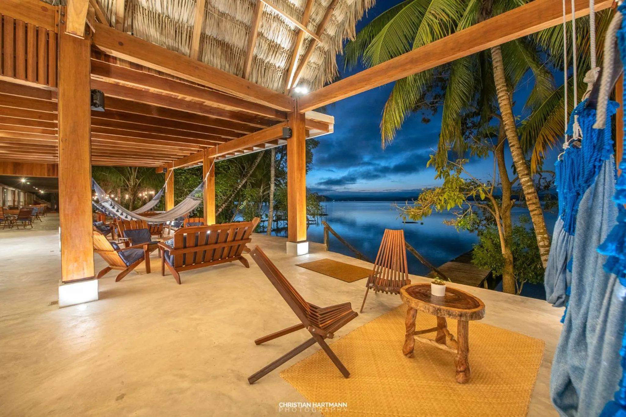 Seating area in Hotel Gringo Perdido