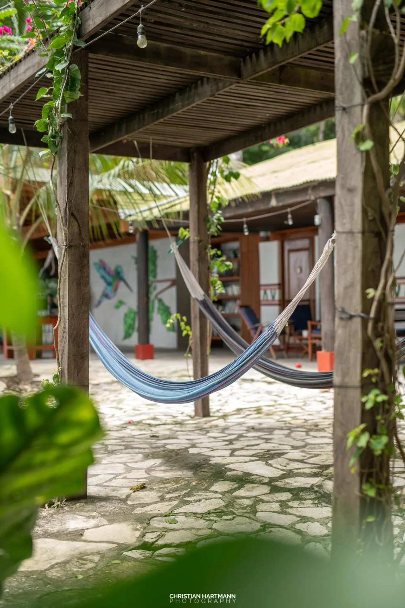 Patio in Hotel Gringo Perdido