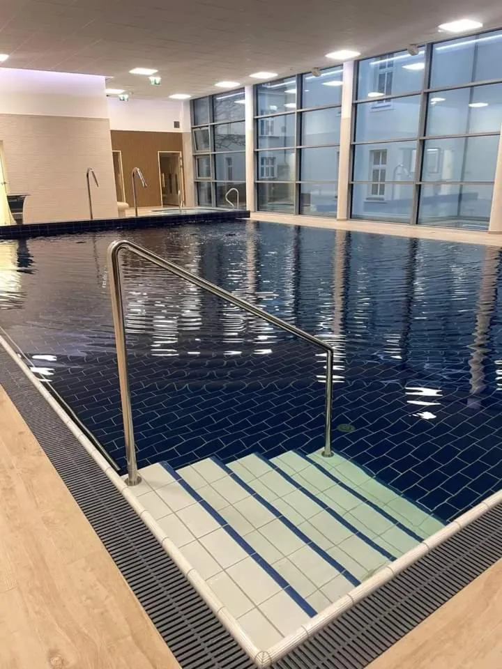 Pool view in Sanatorium Mewa