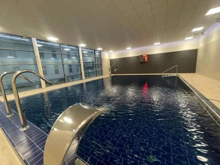 Pool view in Sanatorium Mewa