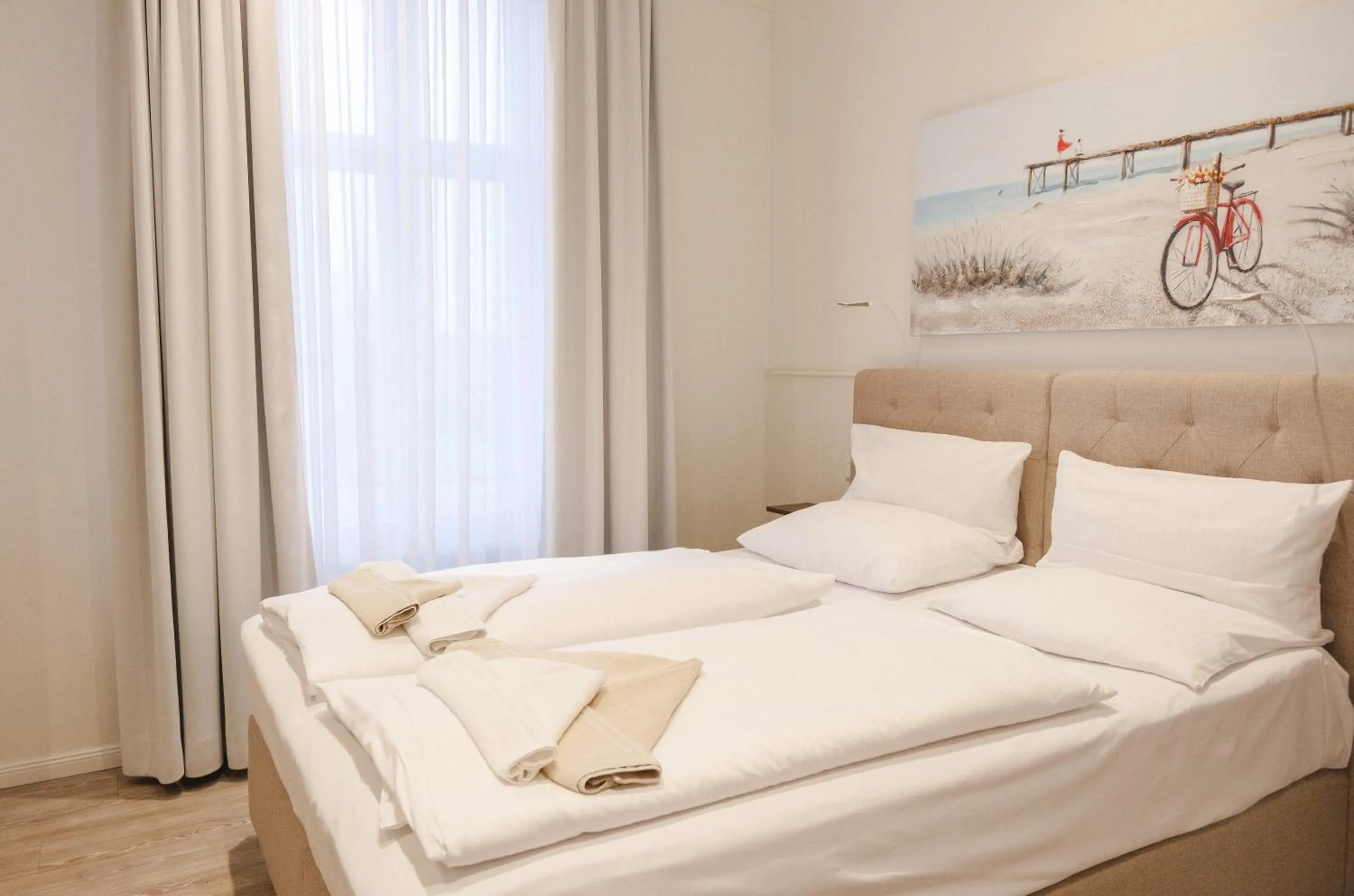 Photo of the whole room, Bed in Strandvillen Heringsdorf