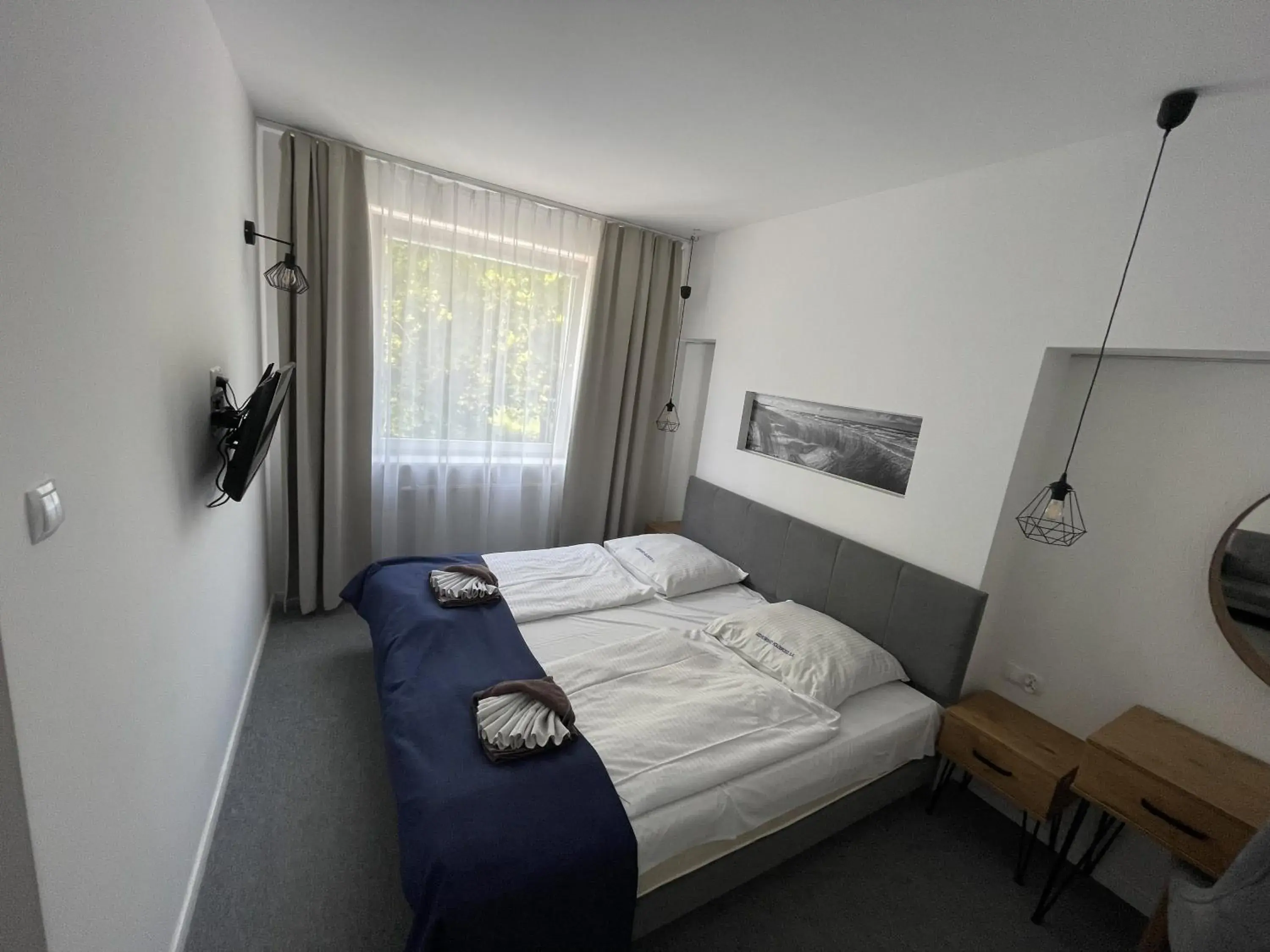 Superior Twin Room in Sanatorium Muszelka Superior Twin Room in Sanatorium Muszelka