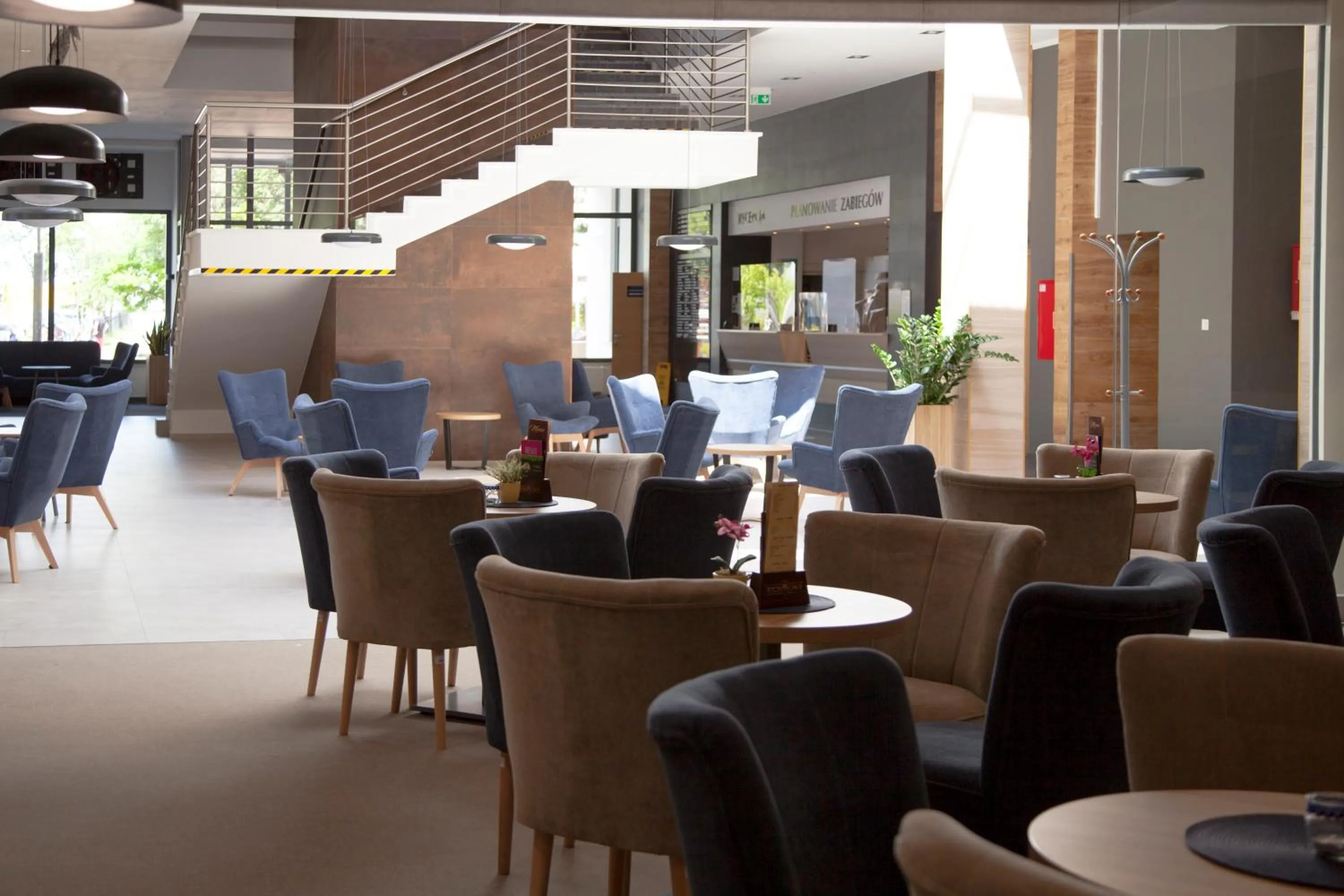 Lobby or reception in Sanatorium Muszelka