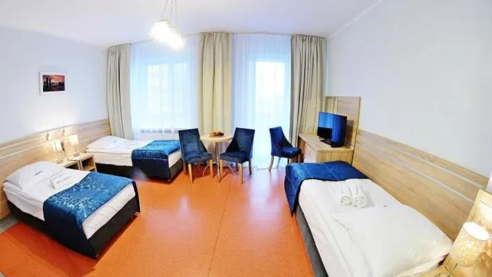 Bed in Sanatorium Muszelka