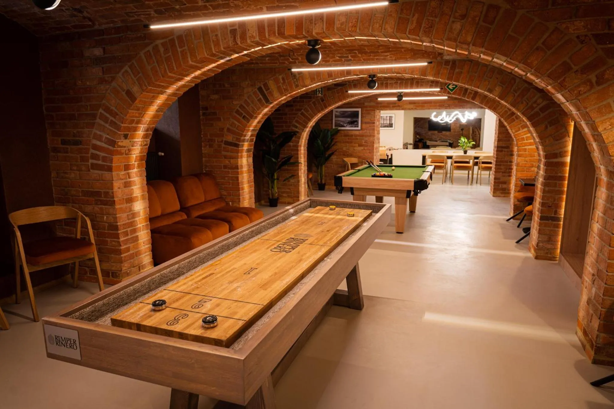 Billiard in Sanatorium Muszelka