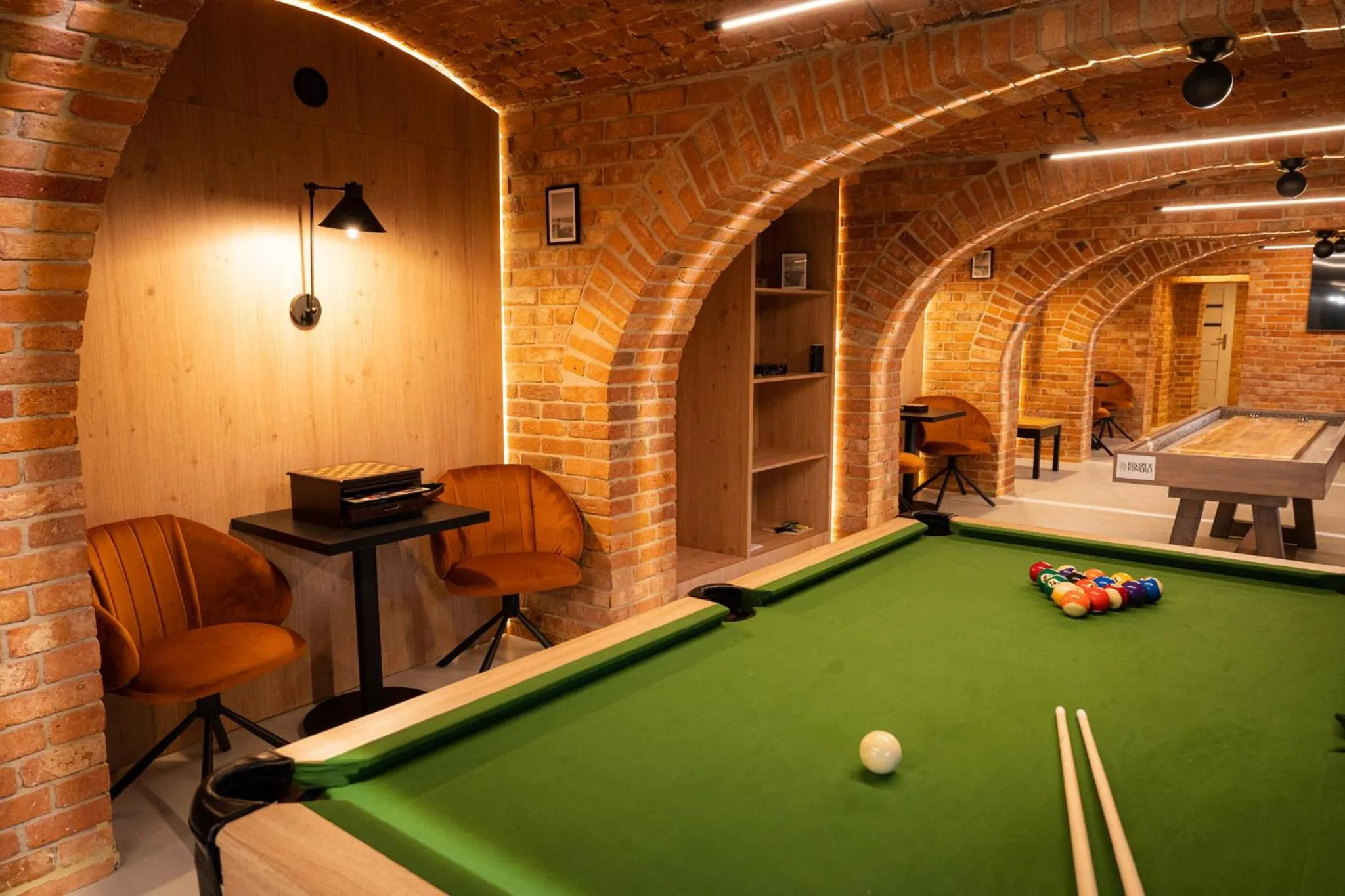 Billiard in Sanatorium Muszelka