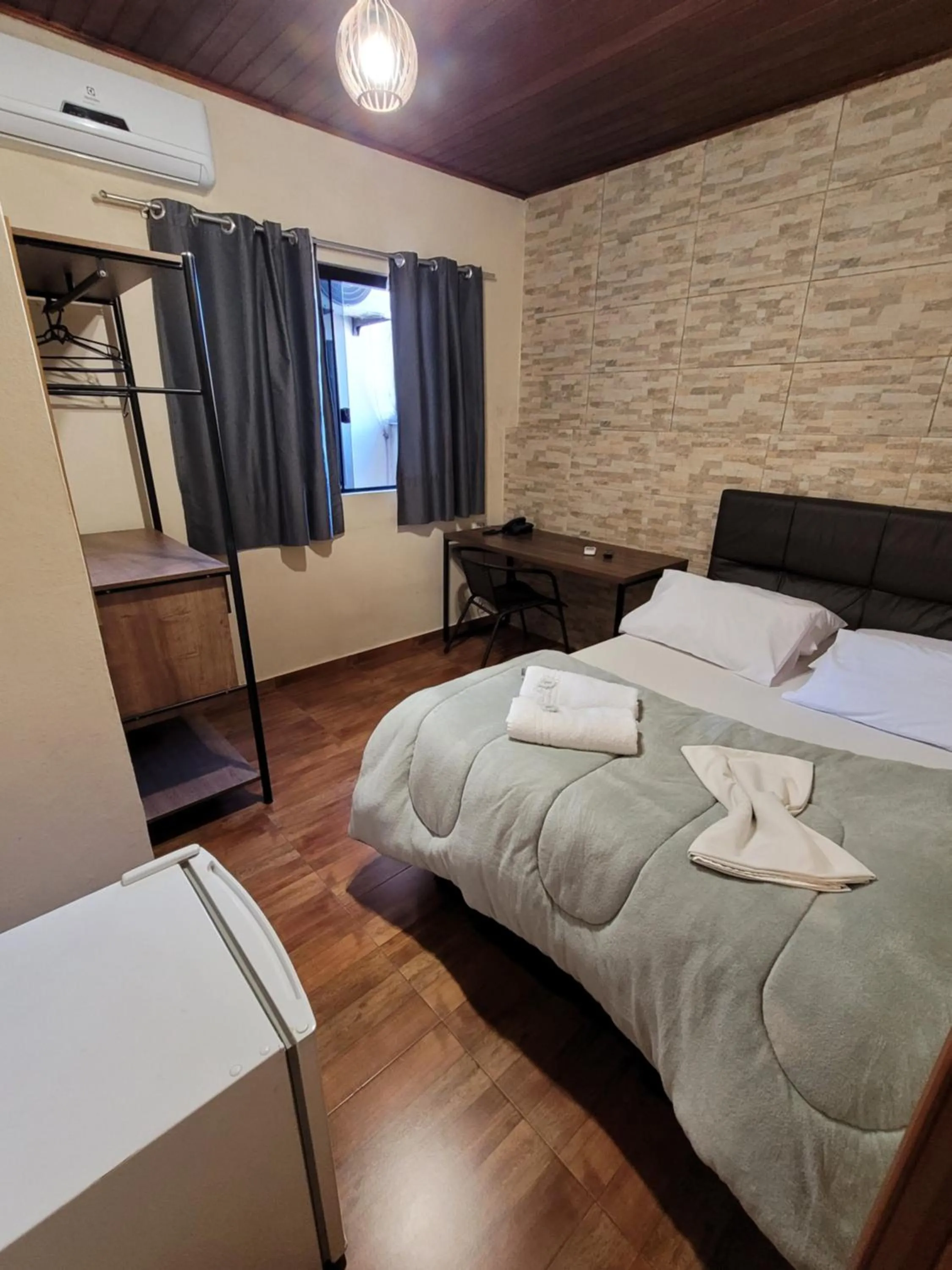 Bed in Hotel Serra do Mar