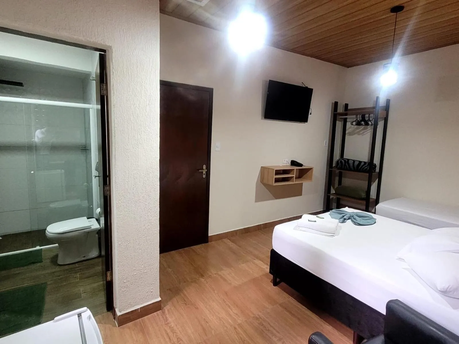Bed in Hotel Serra do Mar