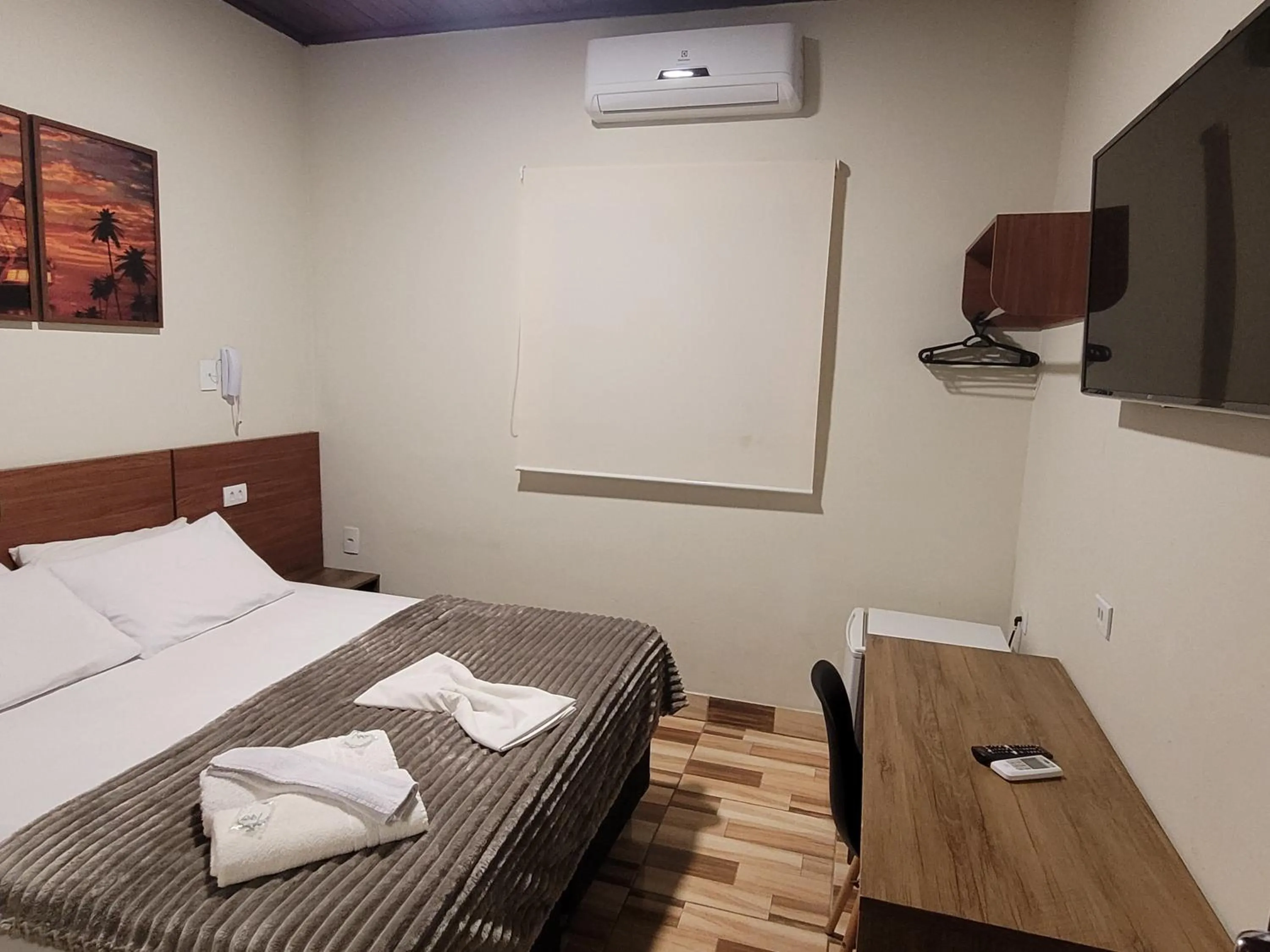 Bed in Hotel Serra do Mar