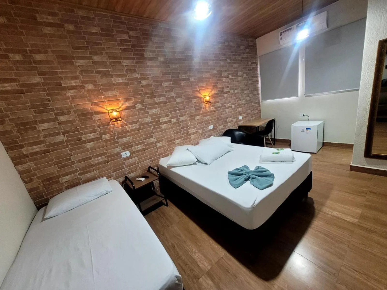 Bed in Hotel Serra do Mar