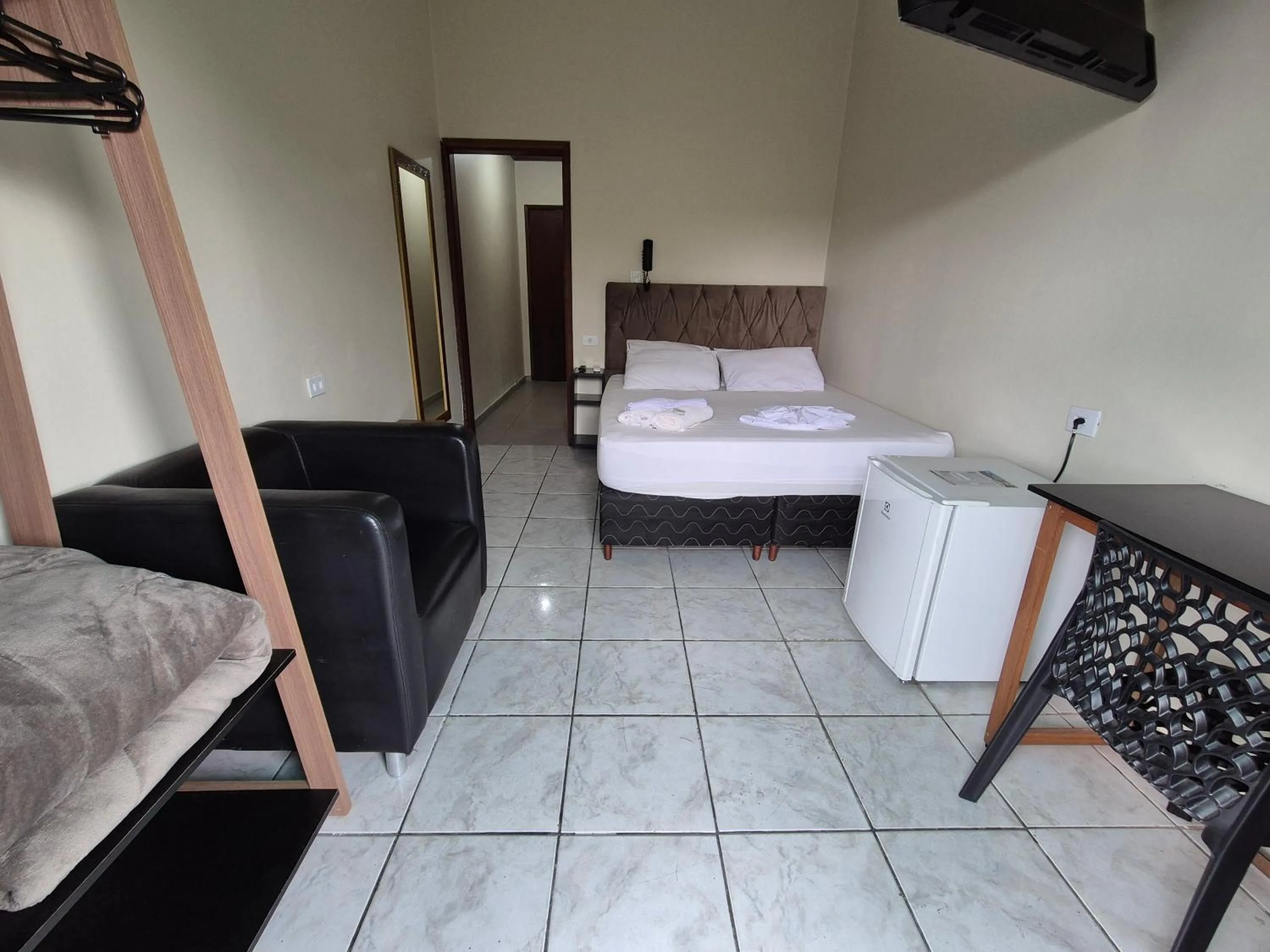 Bed in Hotel Serra do Mar
