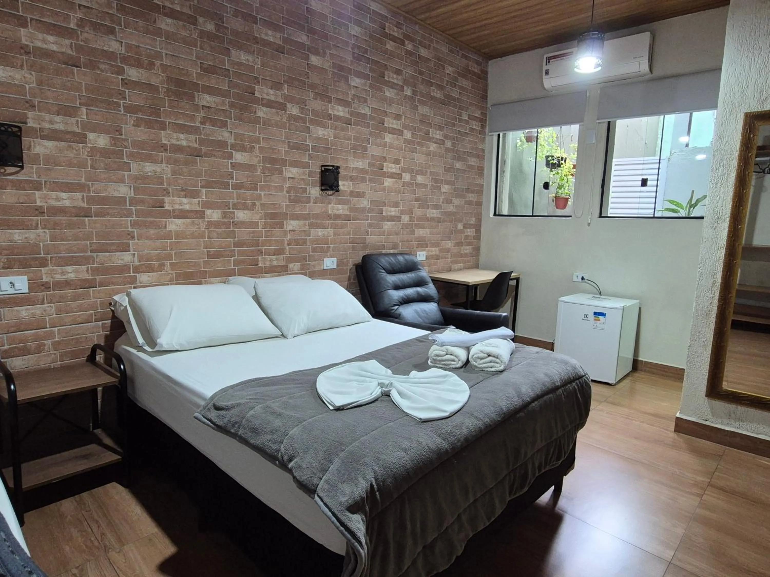 Bed in Hotel Serra do Mar
