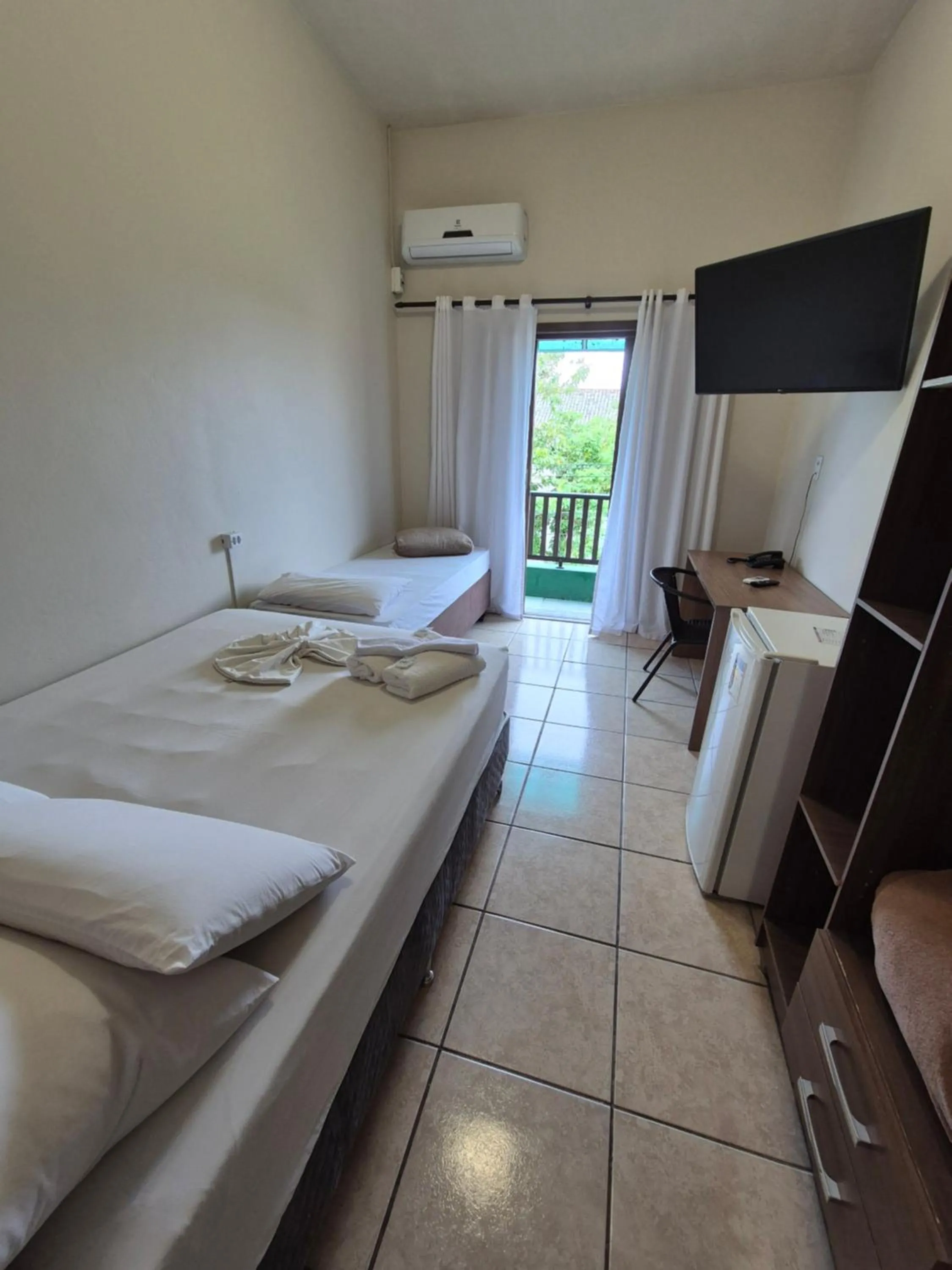 Bed in Hotel Serra do Mar