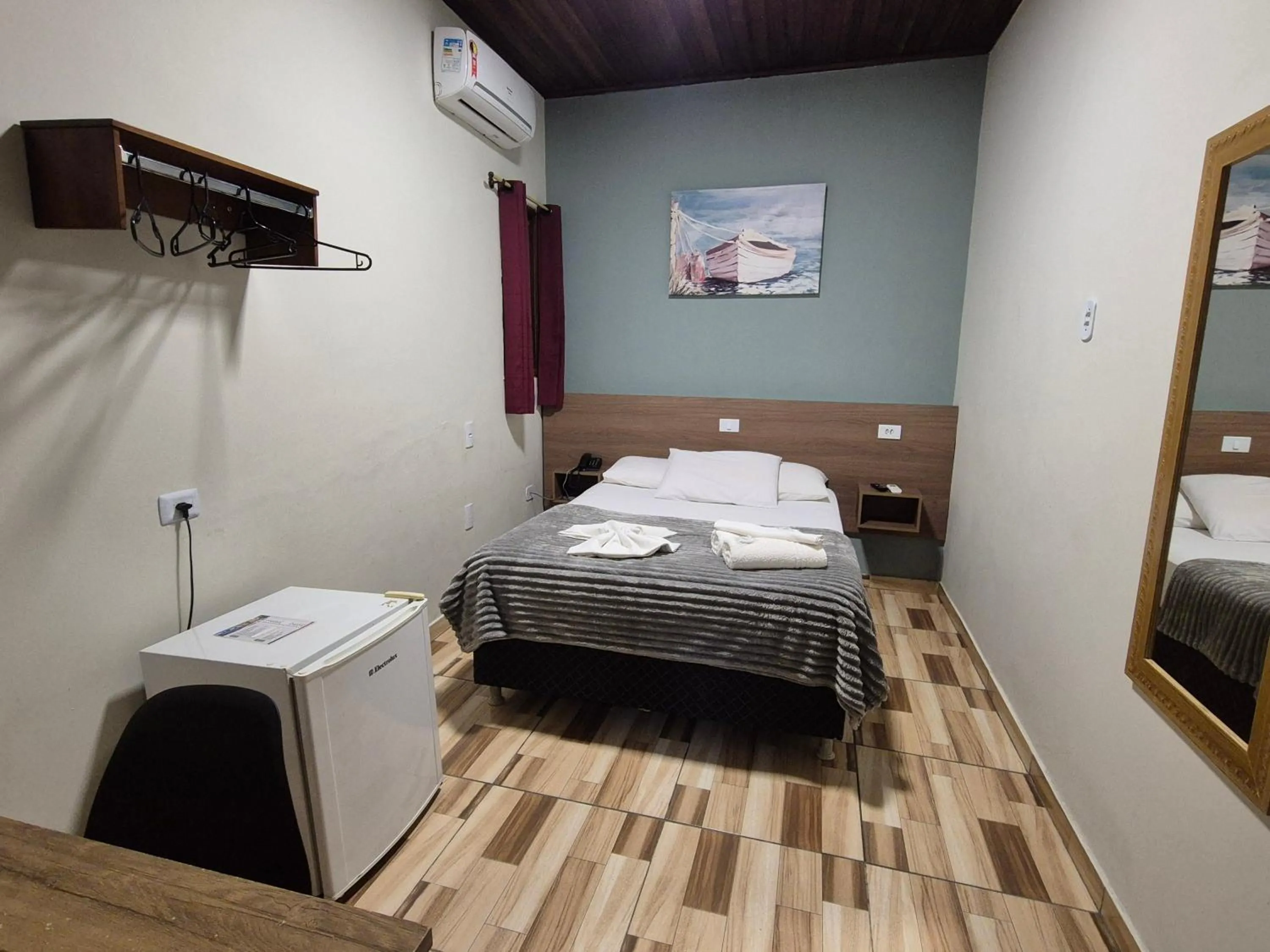 Bed in Hotel Serra do Mar